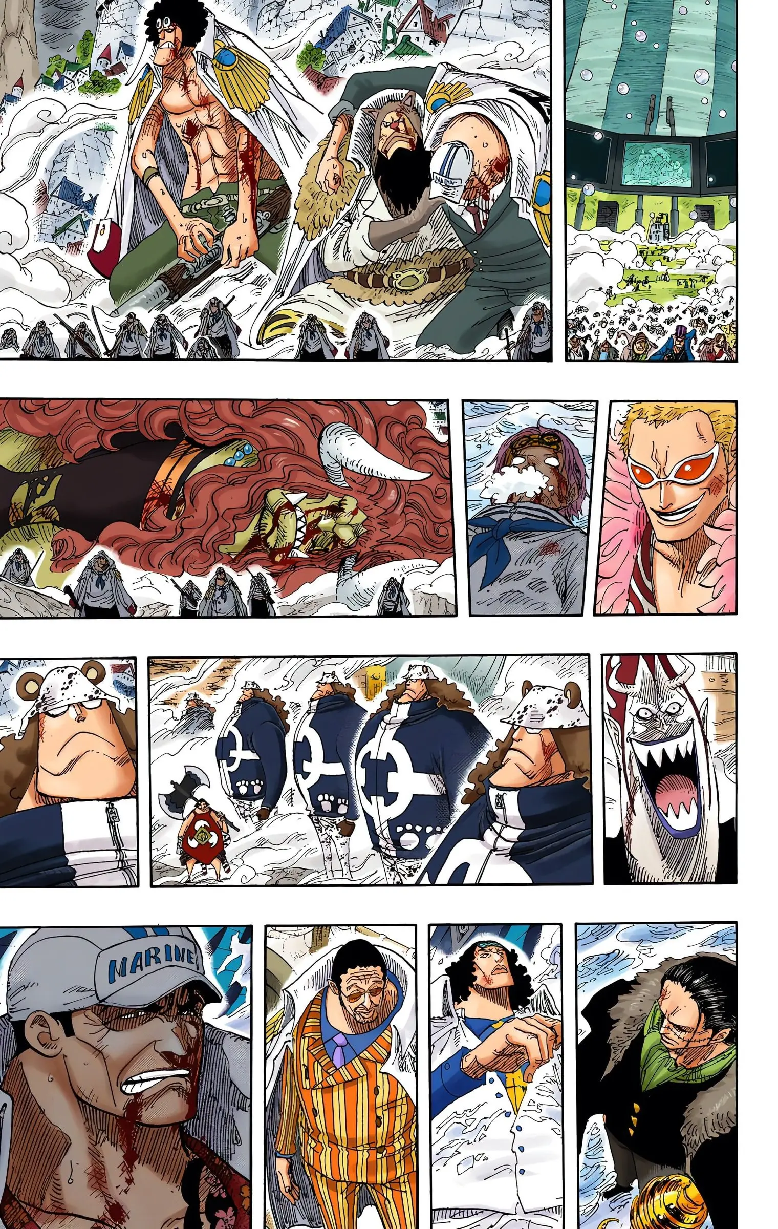One Piece Colored, chapter 580, page 11