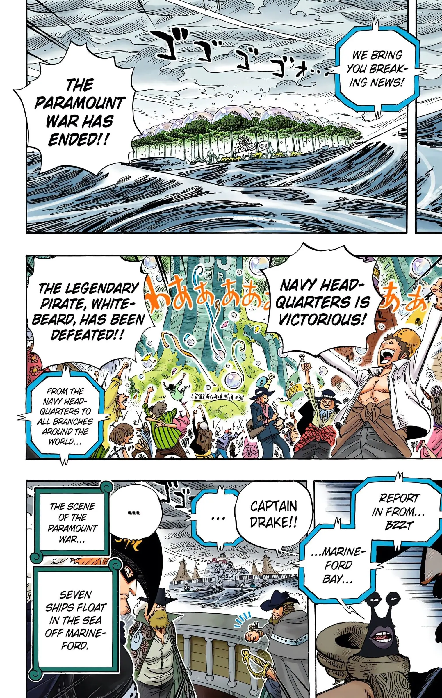 One Piece Colored, chapter 581, page 2