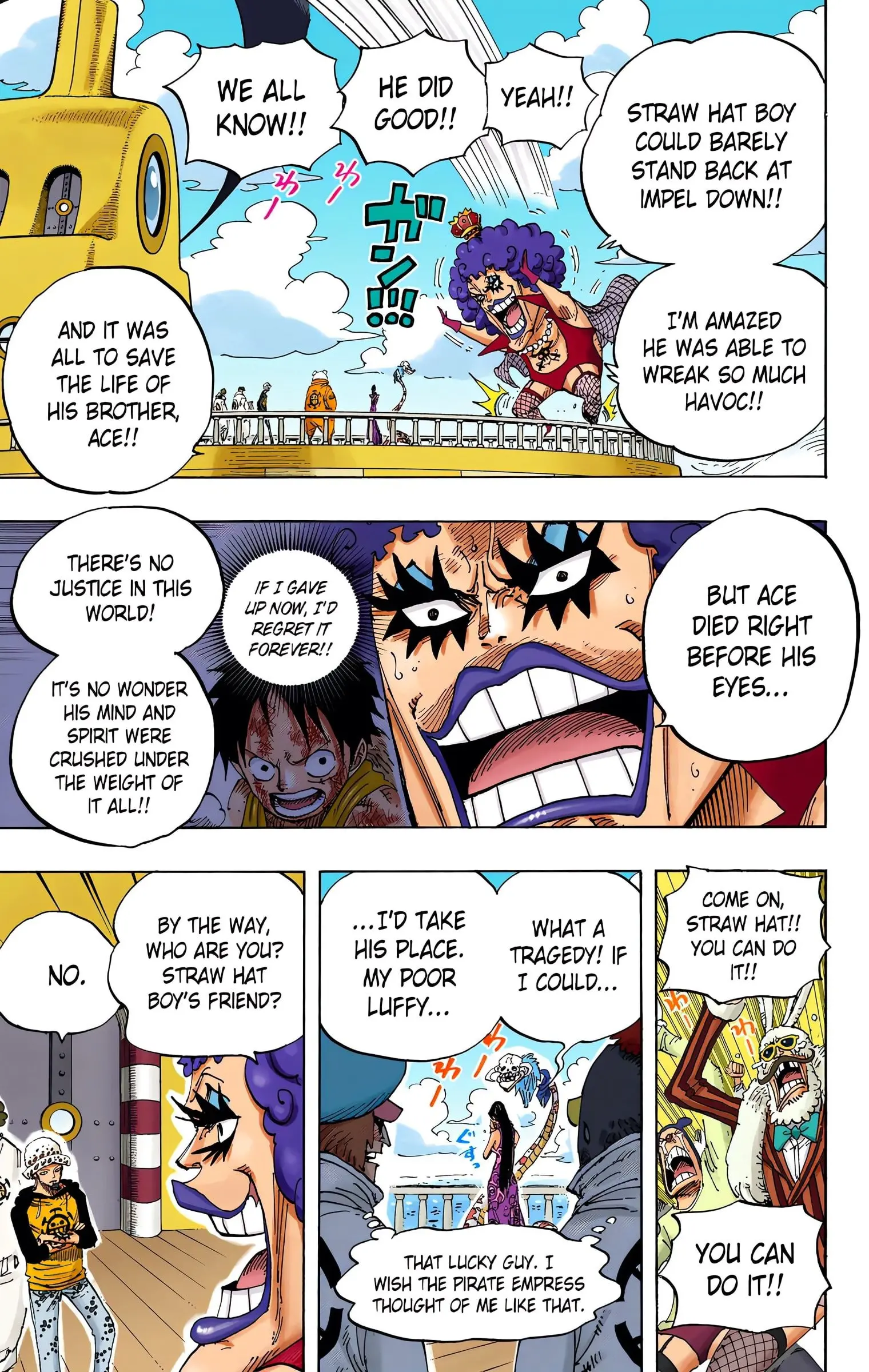 One Piece Colored, chapter 581, page 11