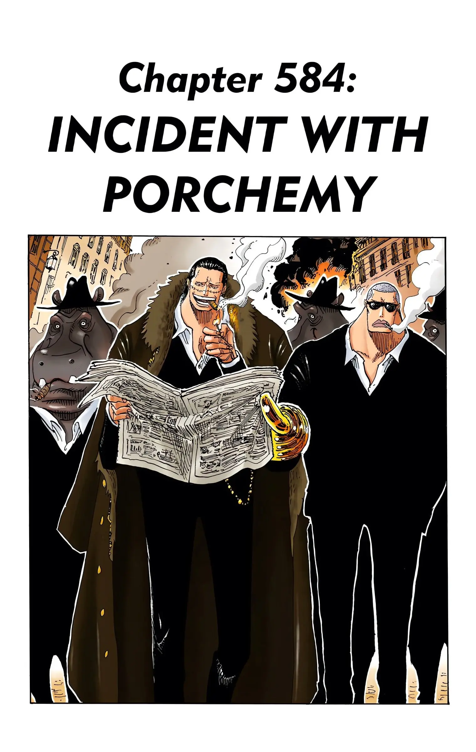 One Piece Colored, chapter 584, page 1