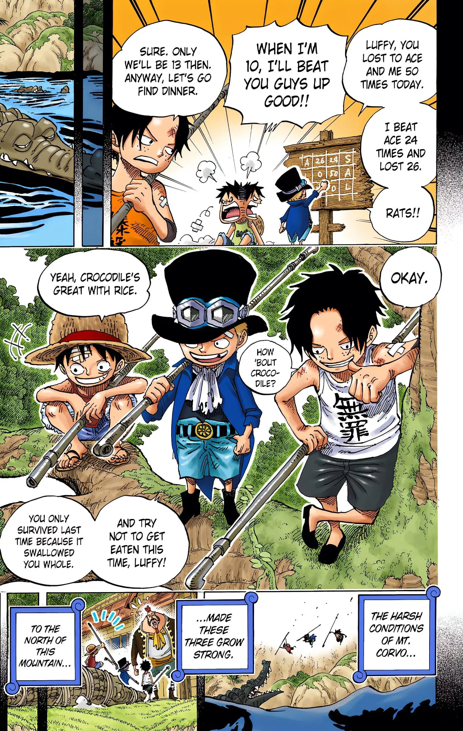 One Piece Colored, chapter 585, page 9