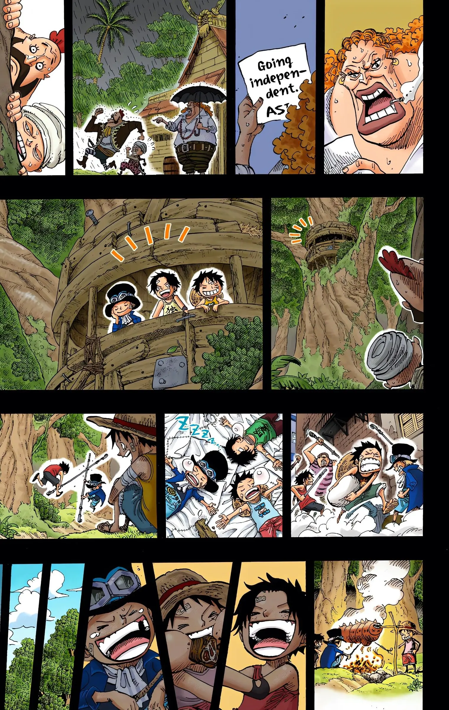 One Piece Colored, chapter 585, page 23