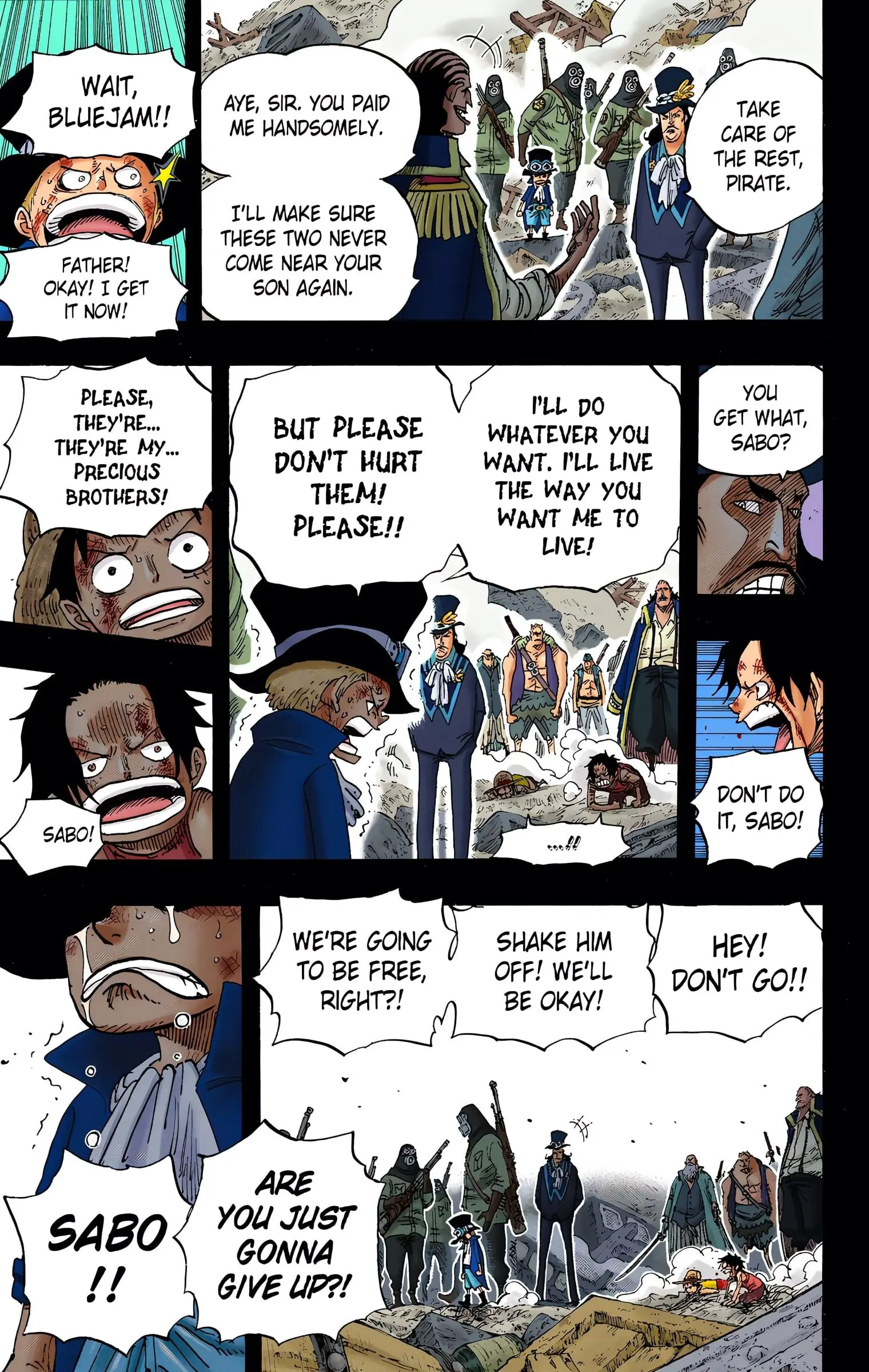 One Piece Colored, chapter 585, page 25