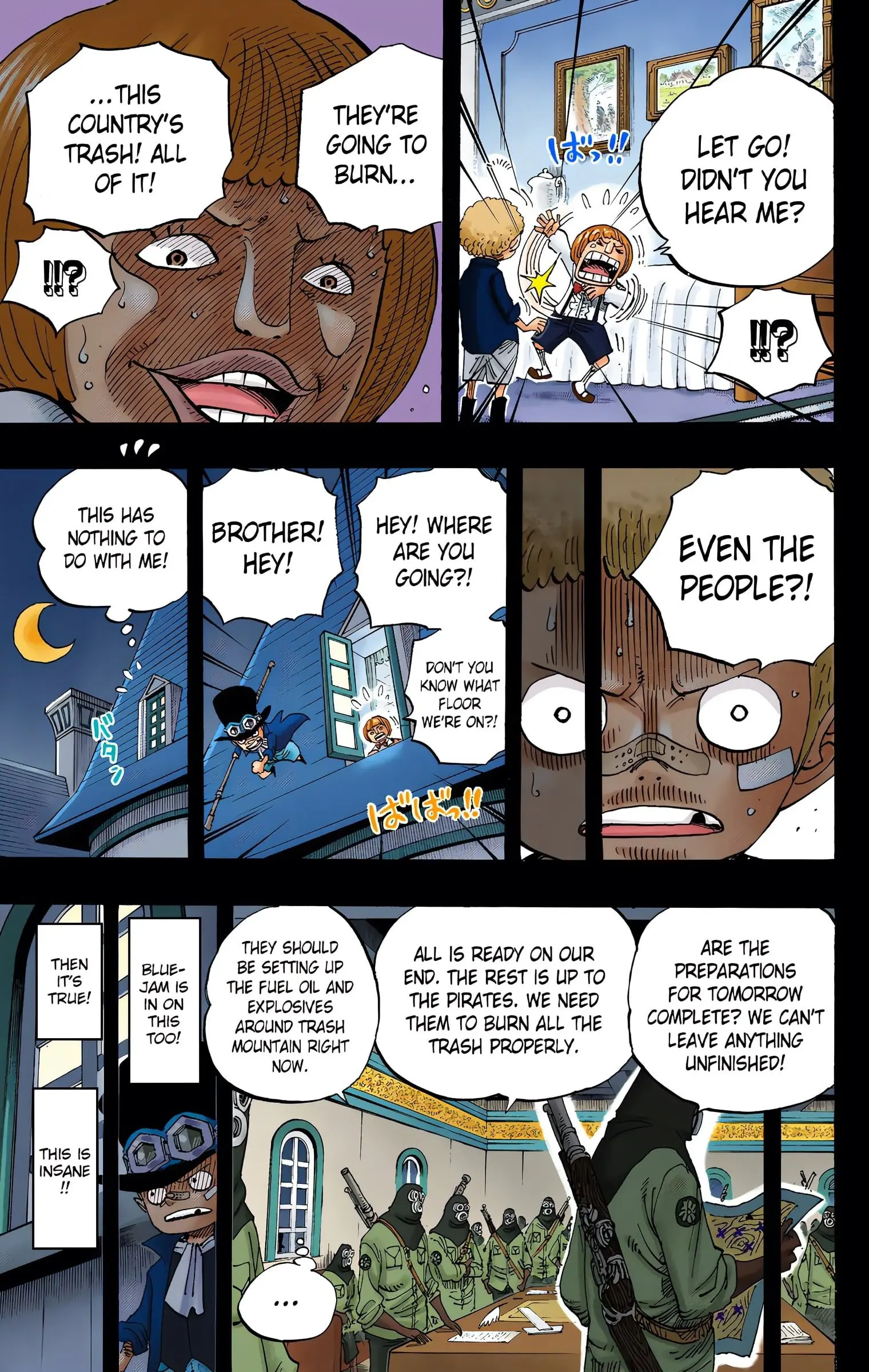One Piece Colored, chapter 586, page 9