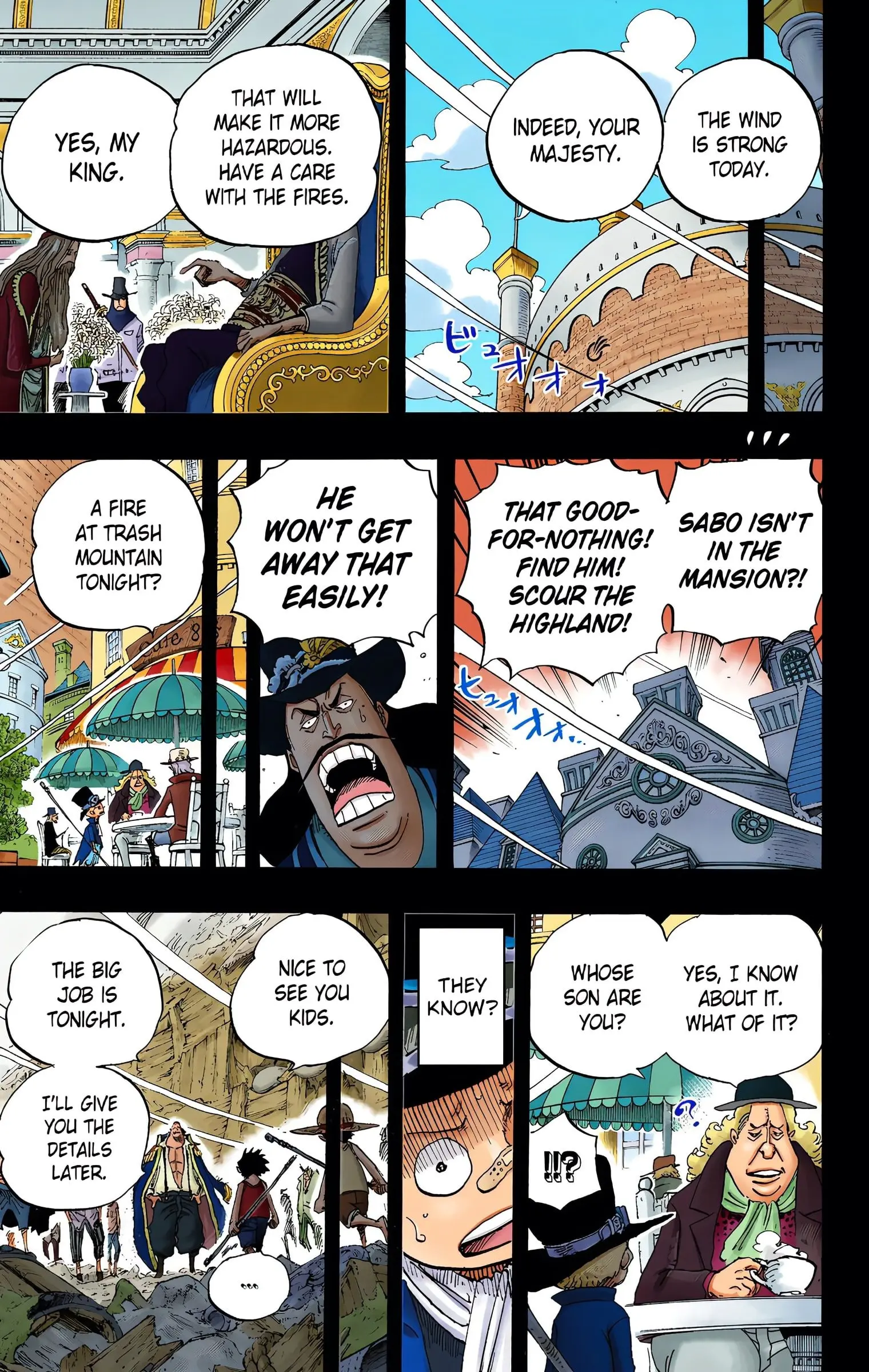 One Piece Colored, chapter 586, page 11