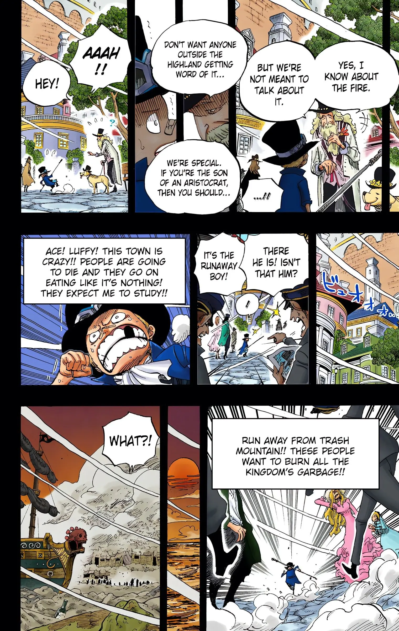 One Piece Colored, chapter 586, page 12