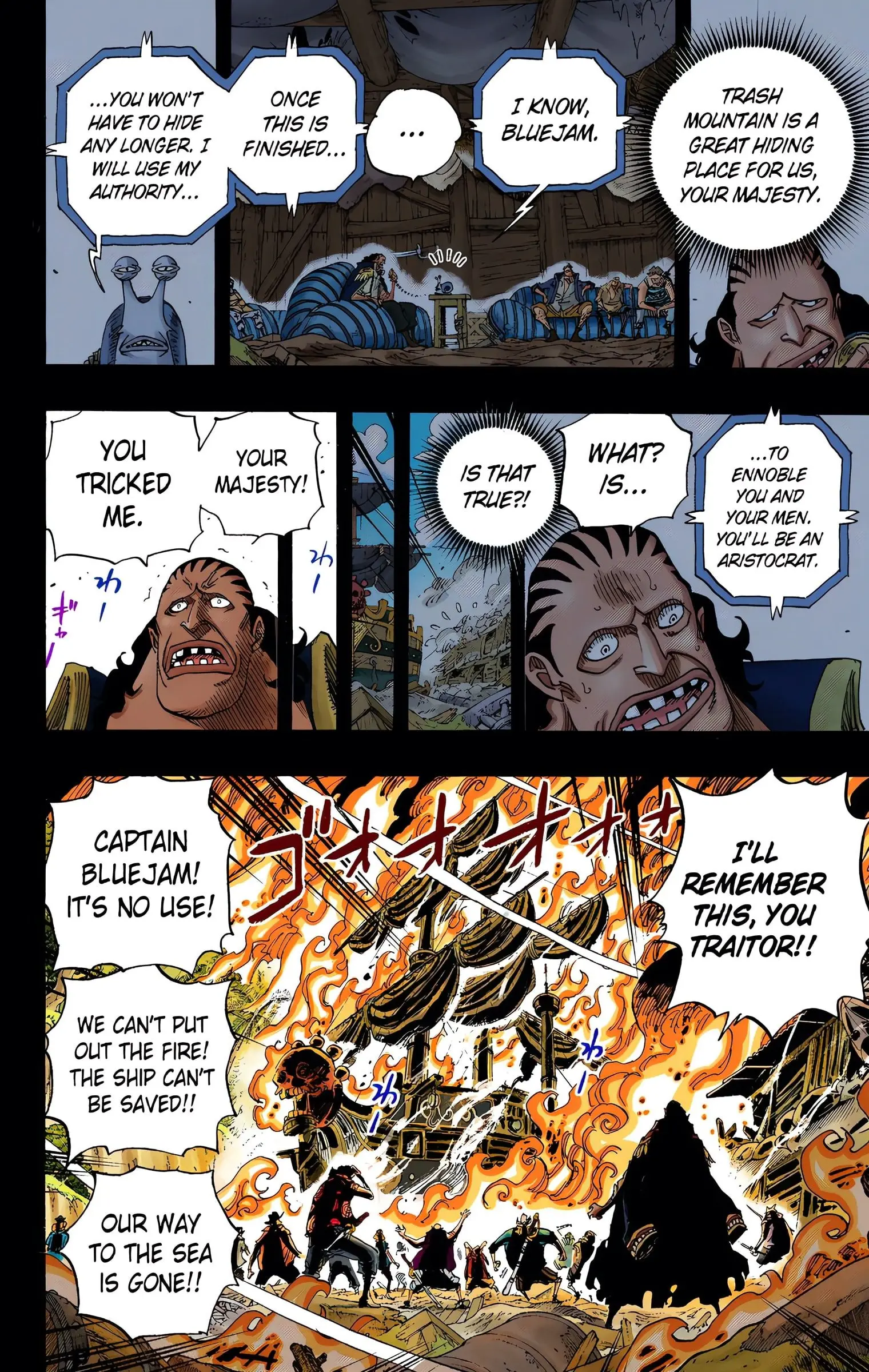 One Piece Colored, chapter 587, page 2