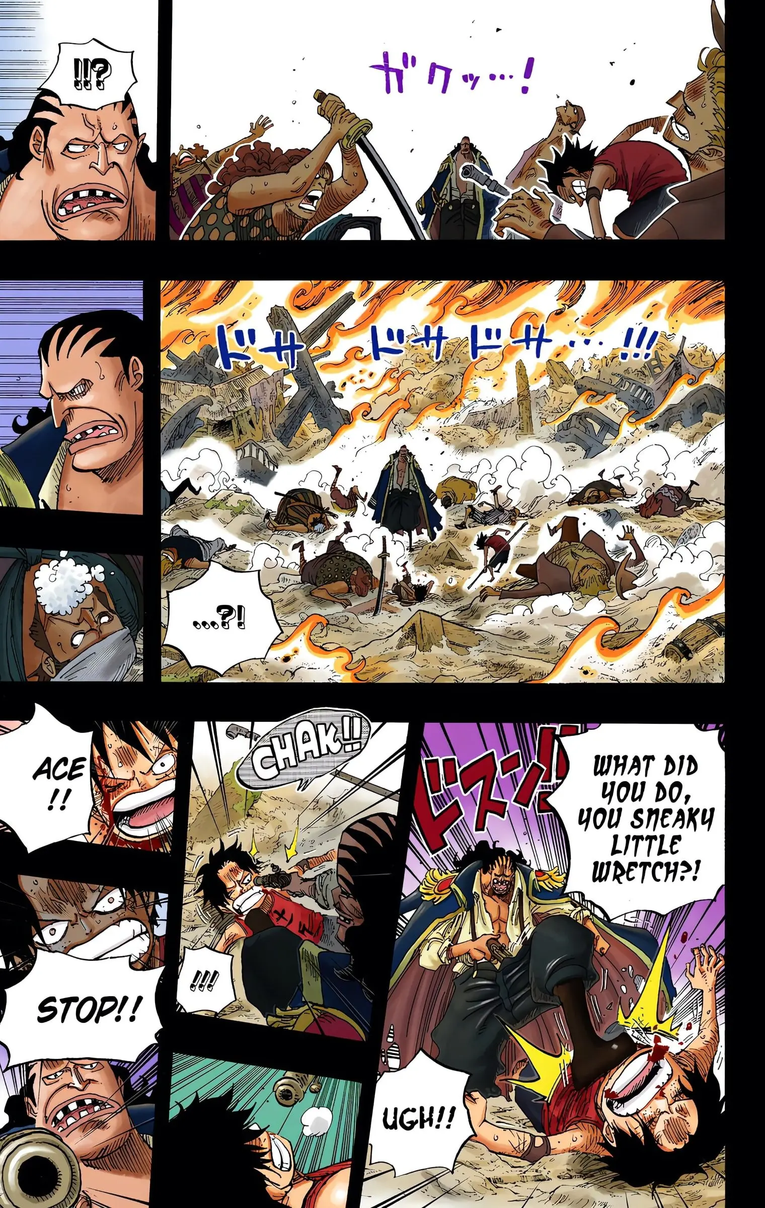 One Piece Colored, chapter 587, page 9