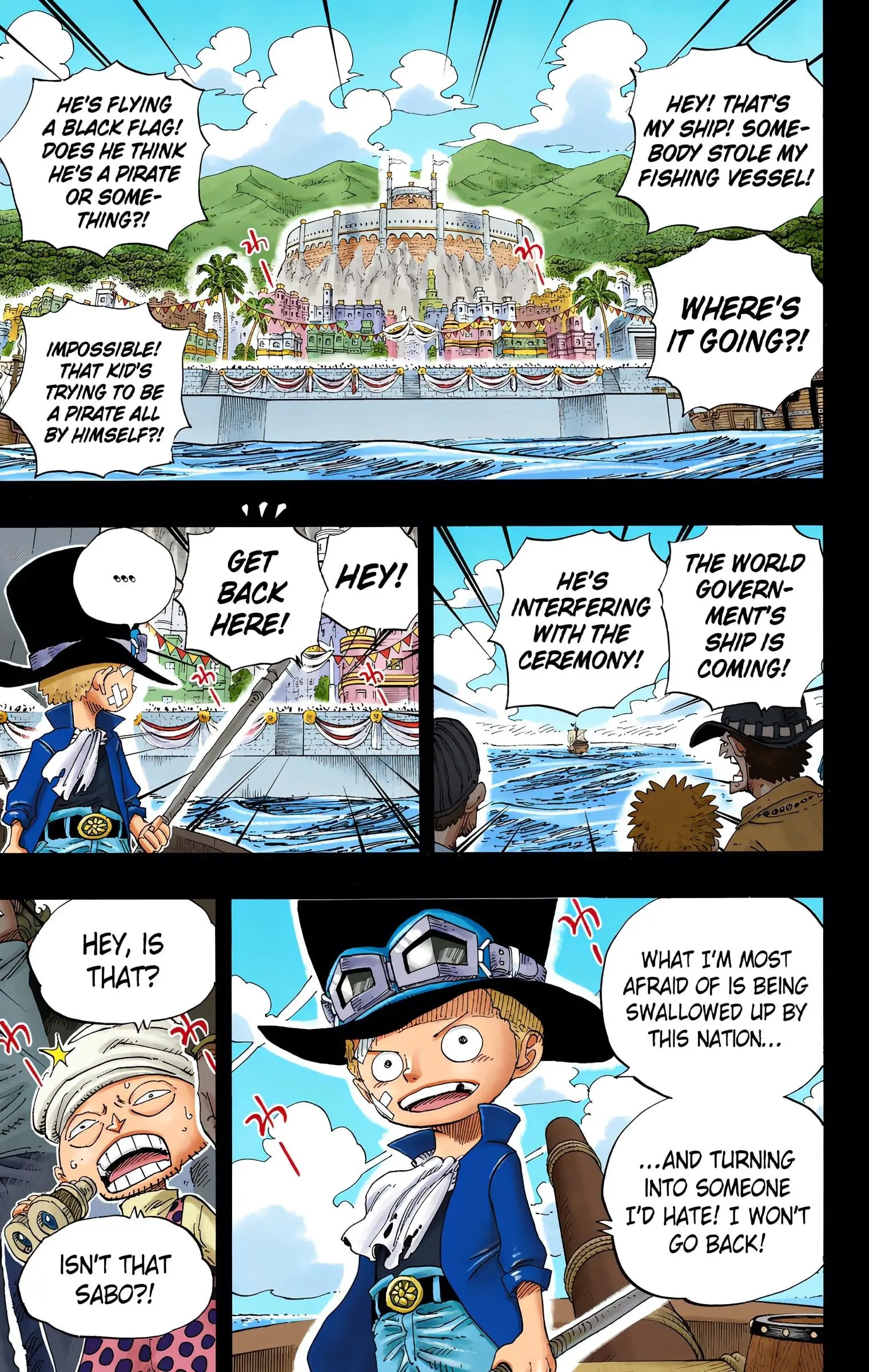 One Piece Colored, chapter 588, page 3