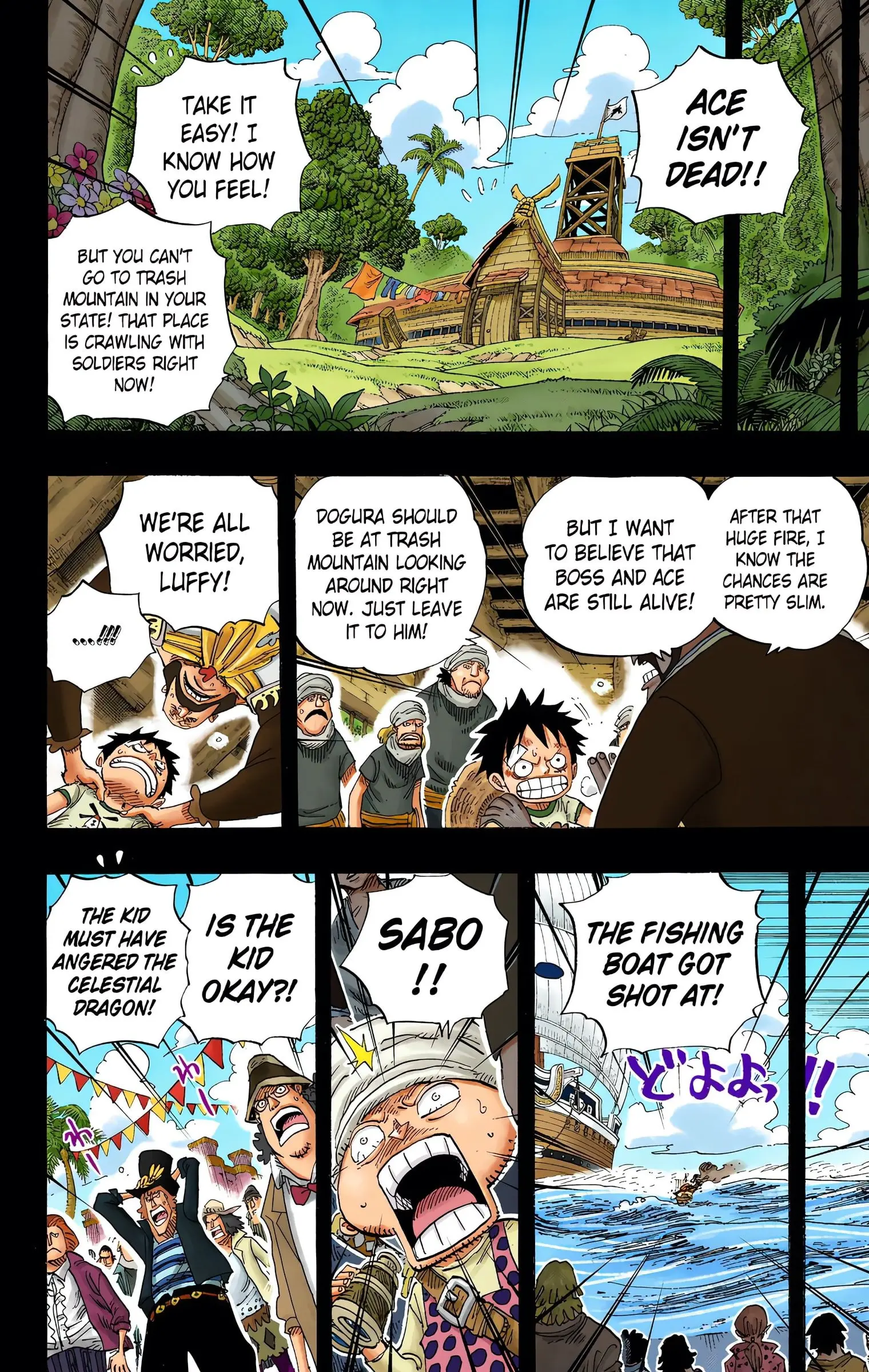 One Piece Colored, chapter 588, page 6
