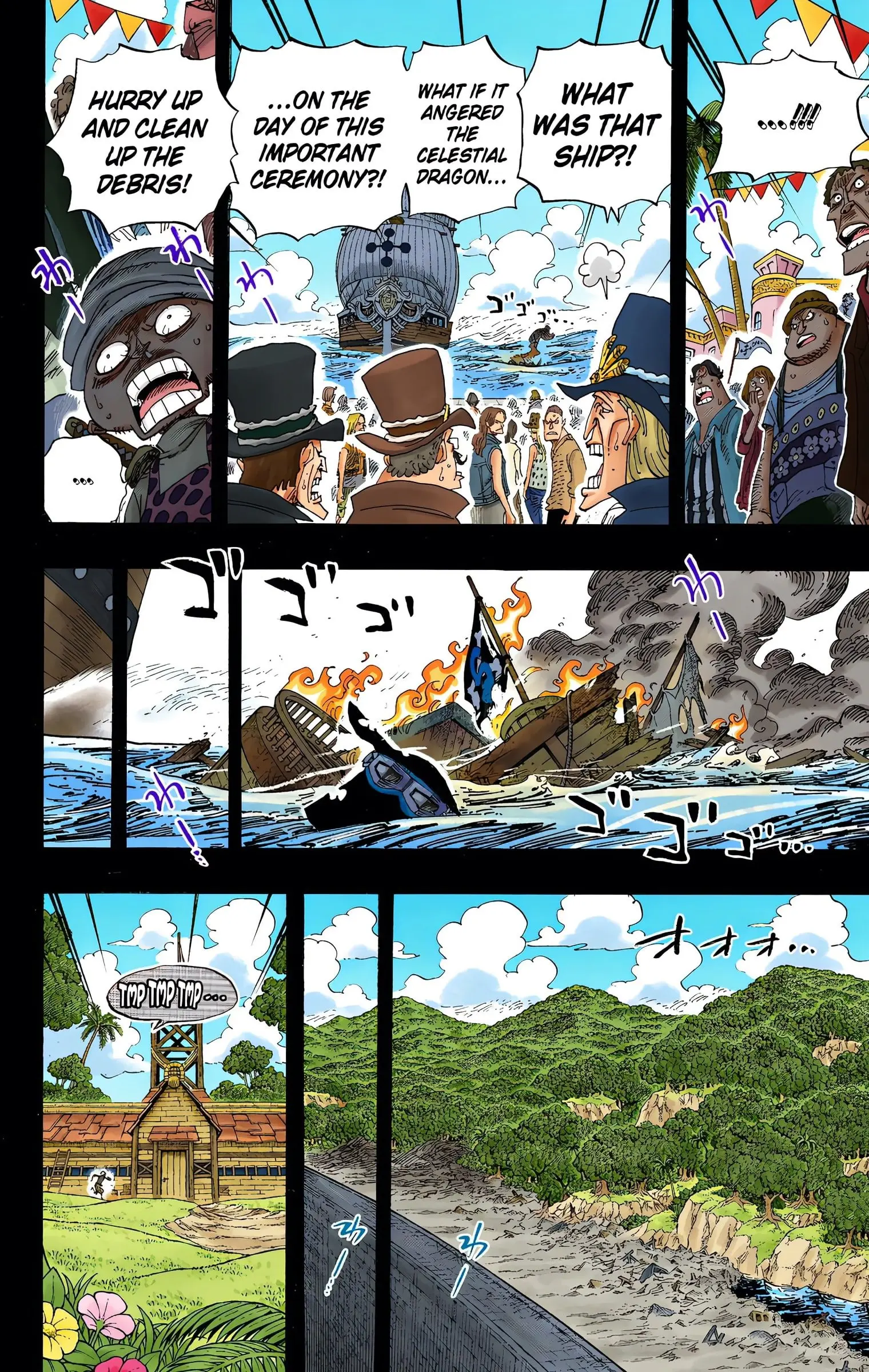 One Piece Colored, chapter 588, page 8