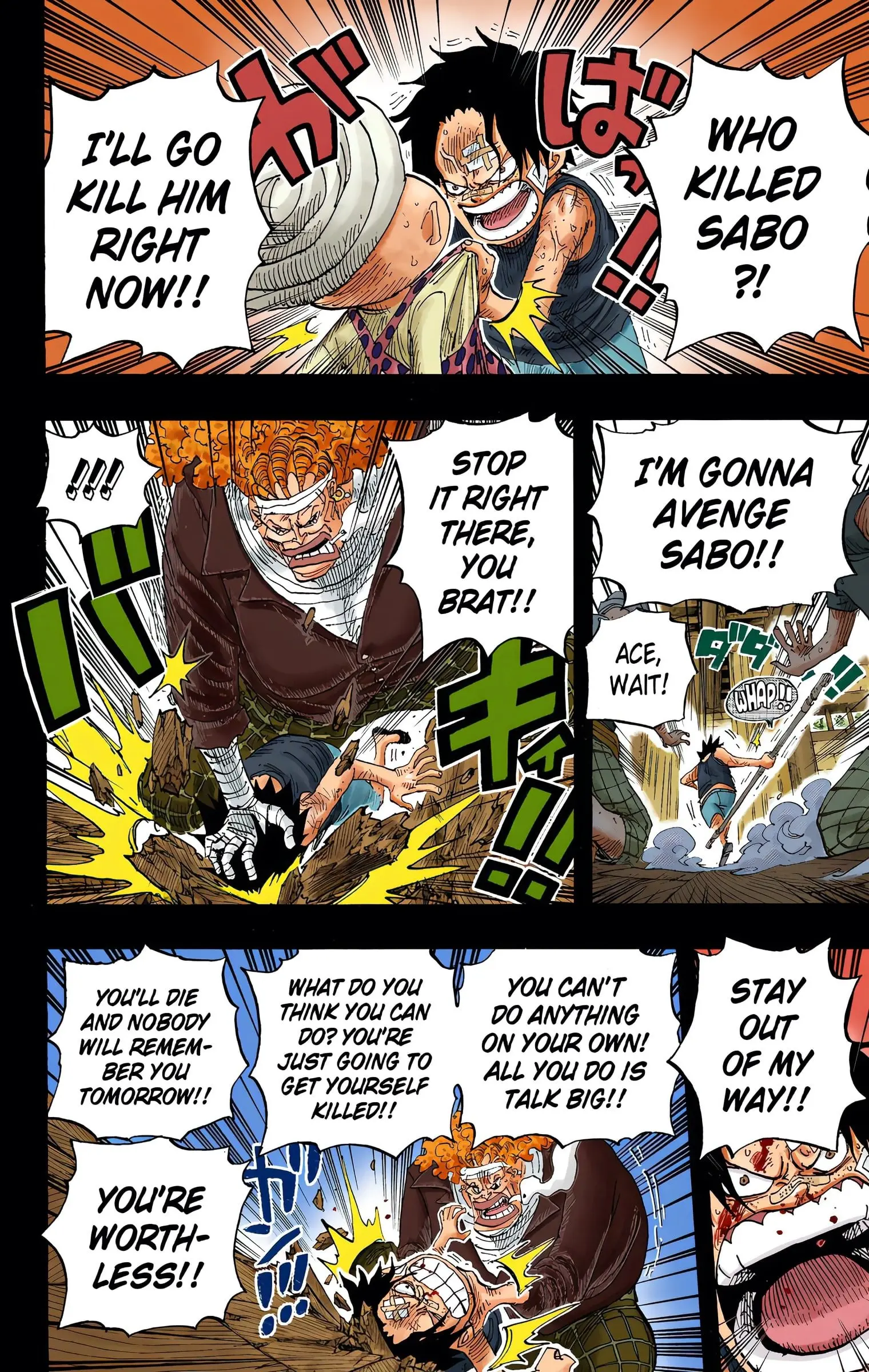 One Piece Colored, chapter 588, page 16