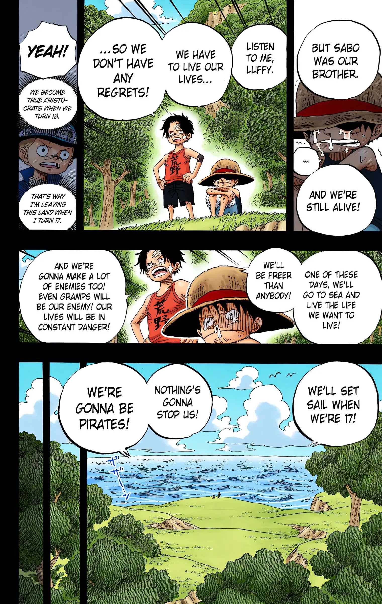 One Piece Colored, chapter 589, page 6