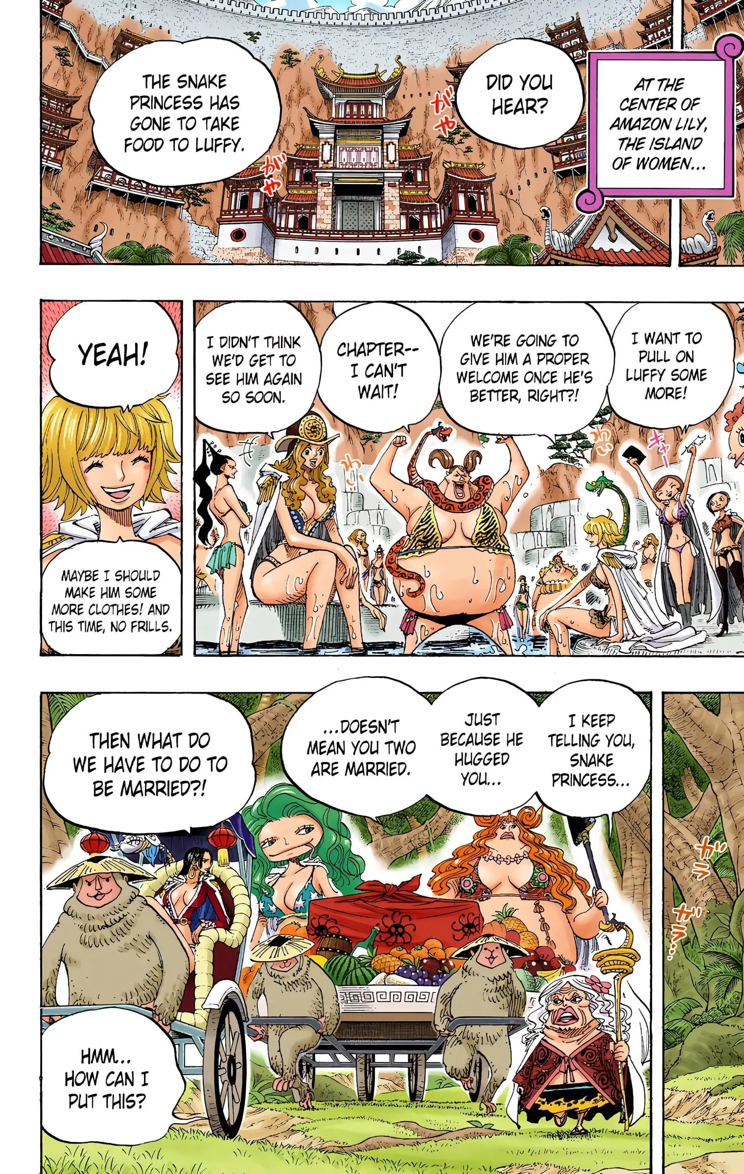 One Piece Colored, chapter 591, page 4