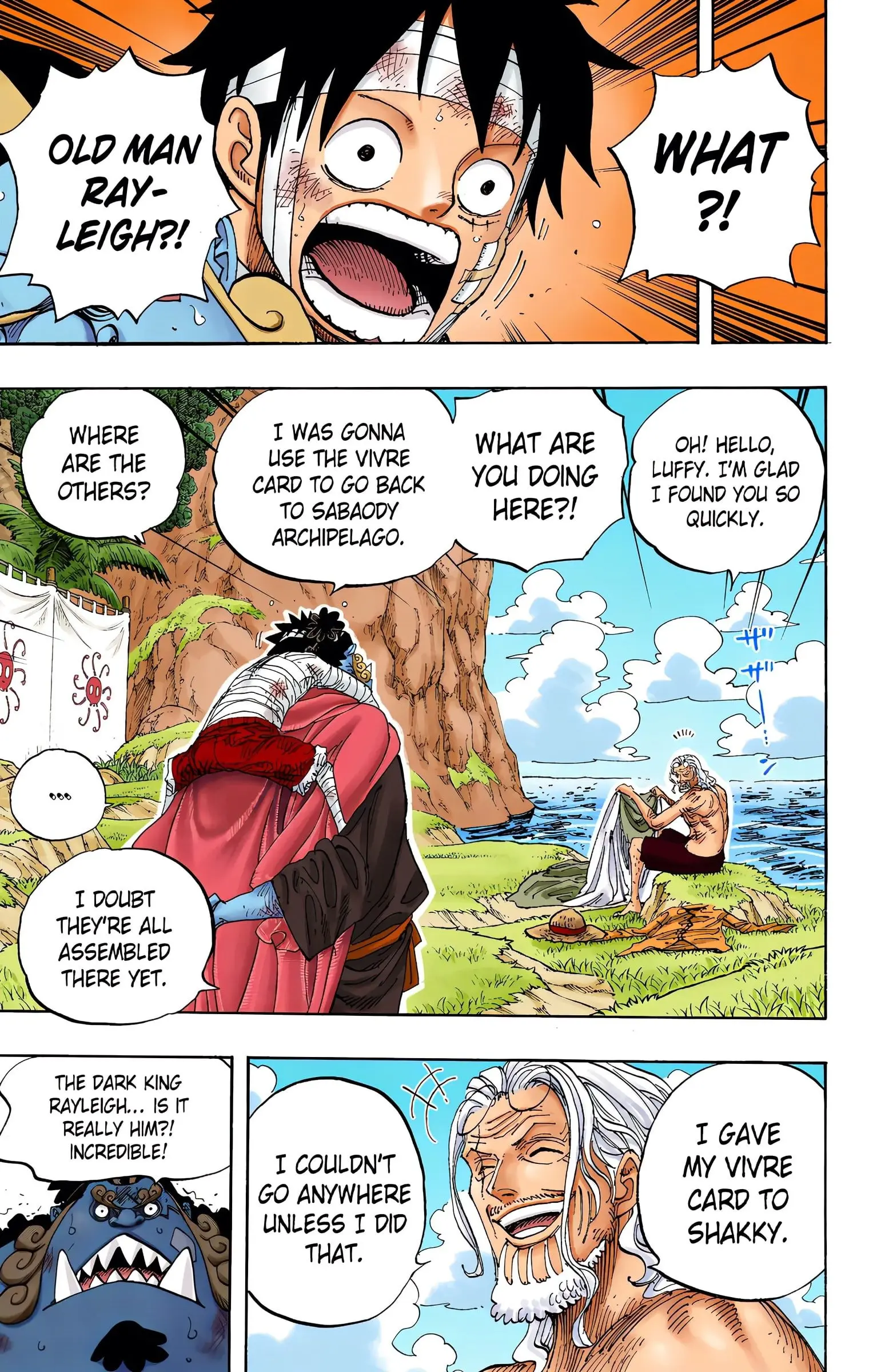 One Piece Colored, chapter 591, page 5