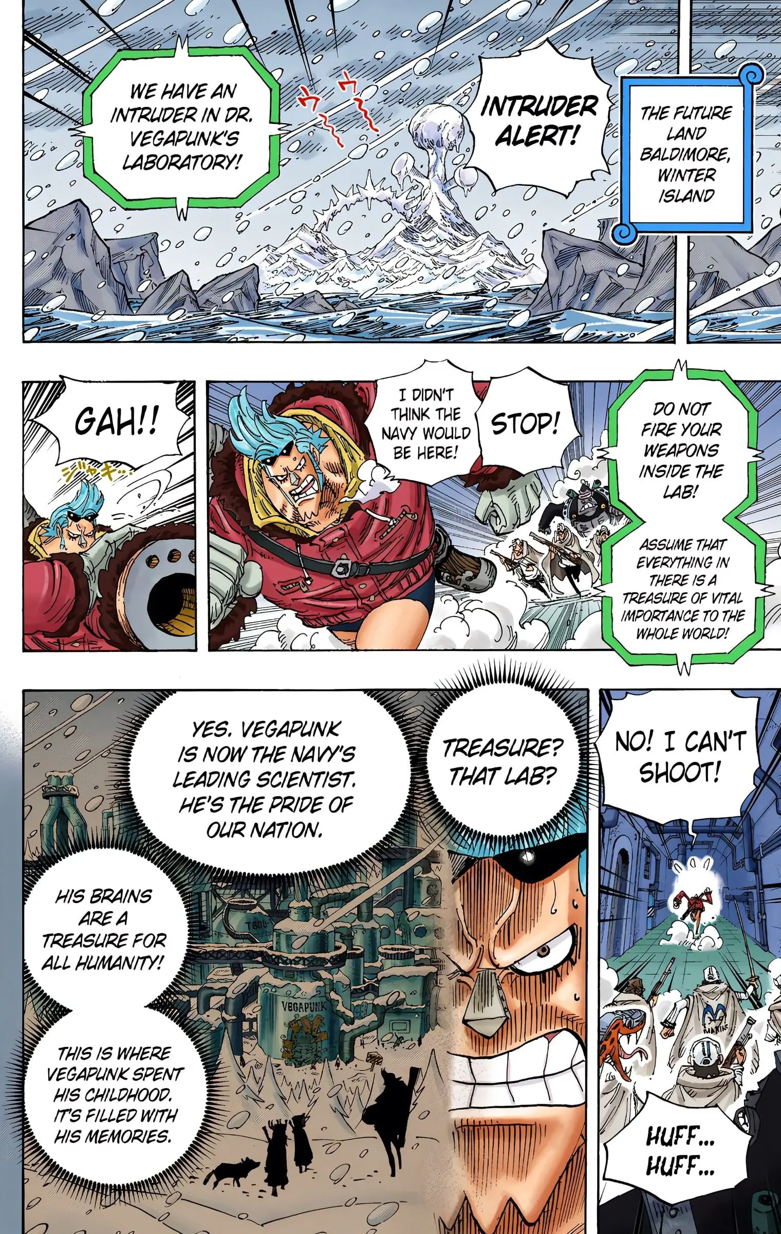 One Piece Colored, chapter 592, page 12