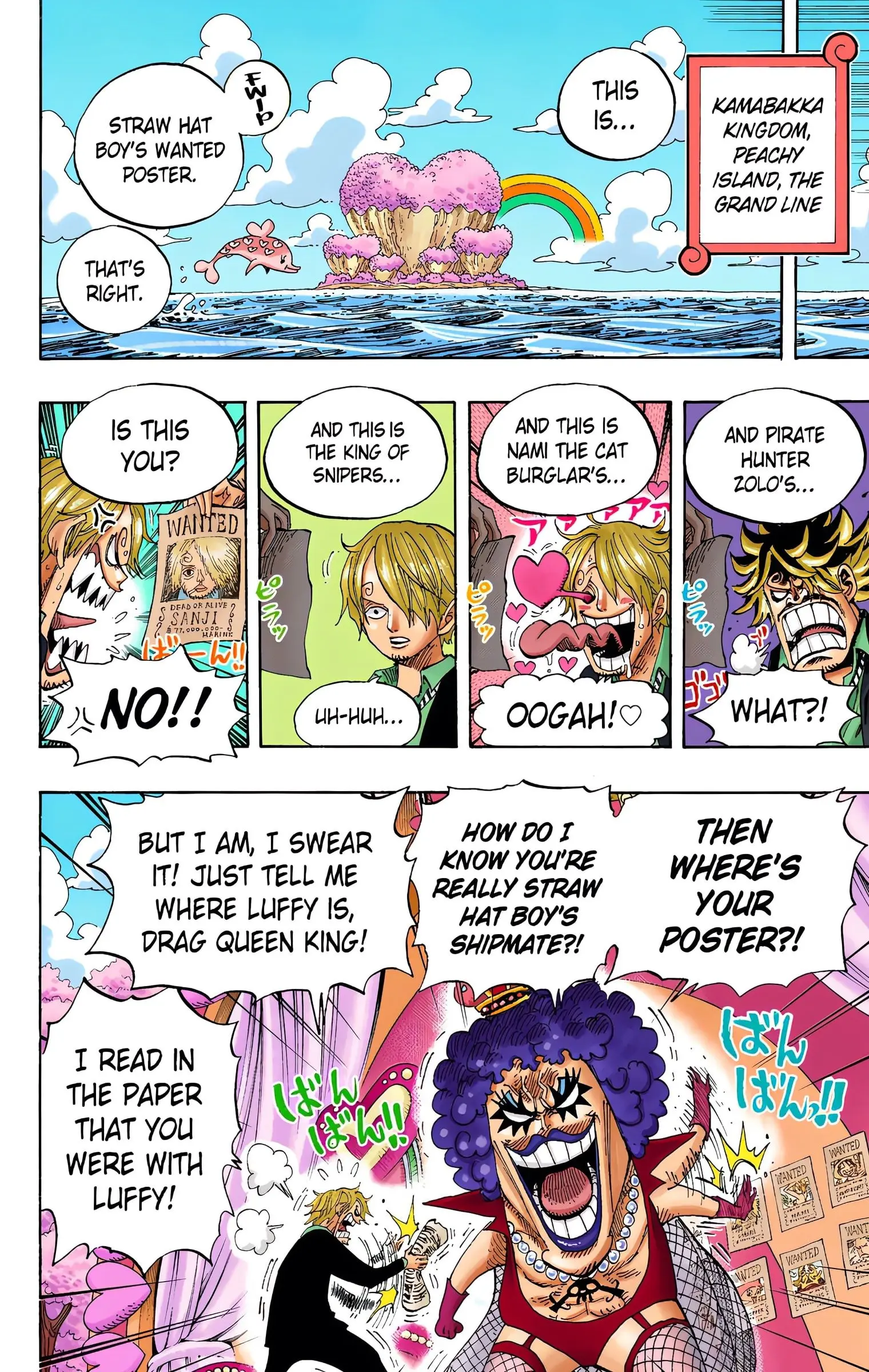 One Piece Colored, chapter 593, page 6