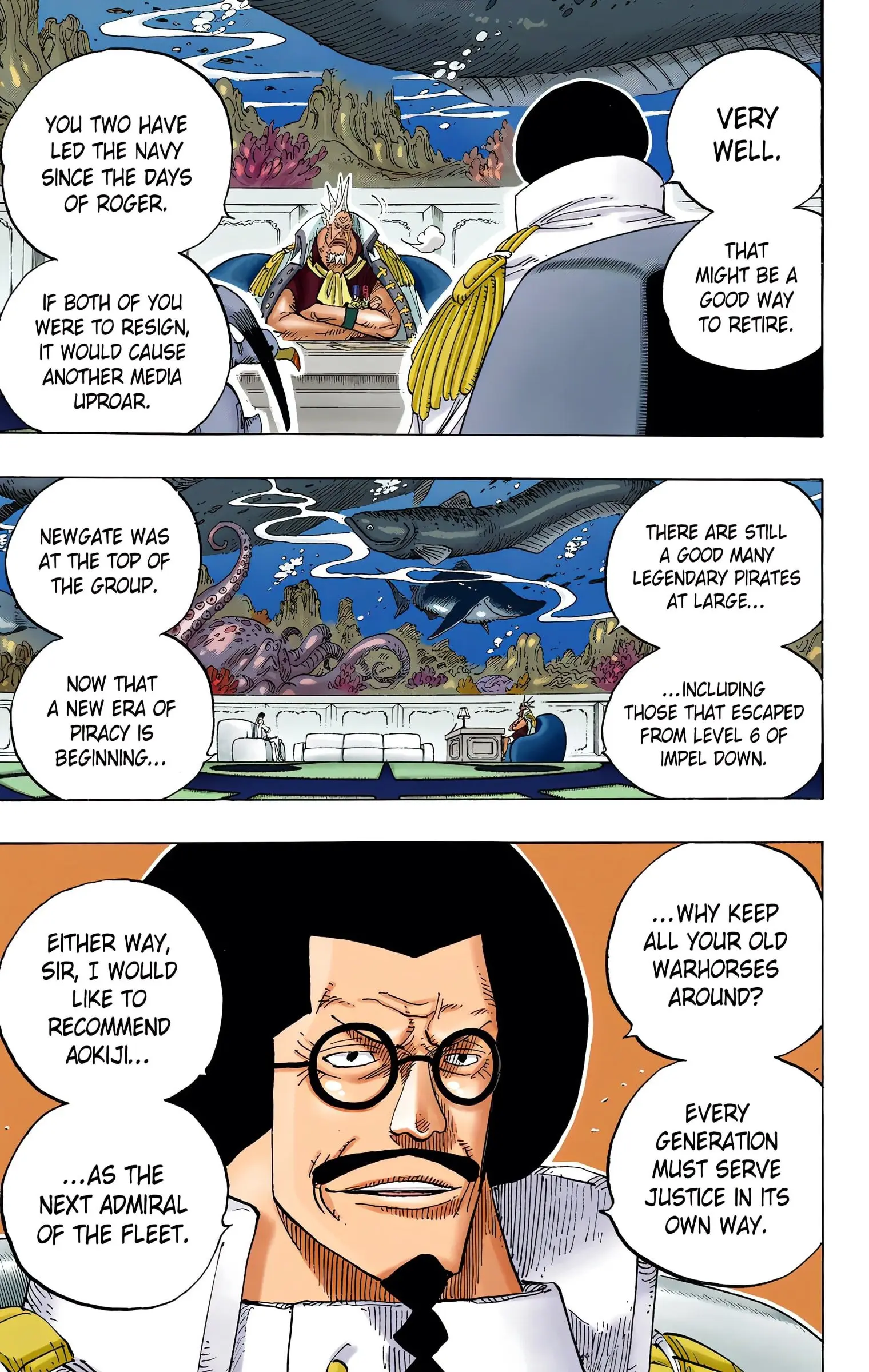 One Piece Colored, chapter 594, page 4