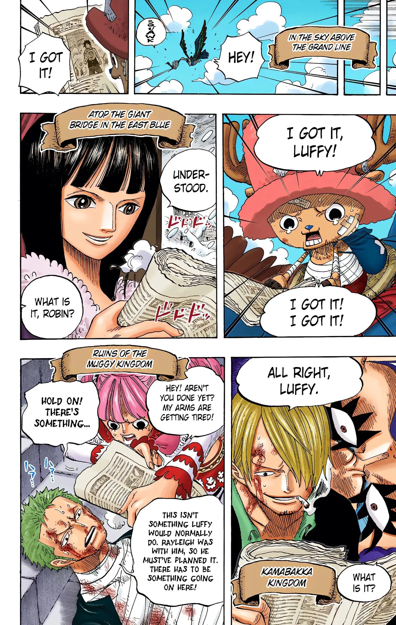 One Piece Colored, chapter 594, page 15