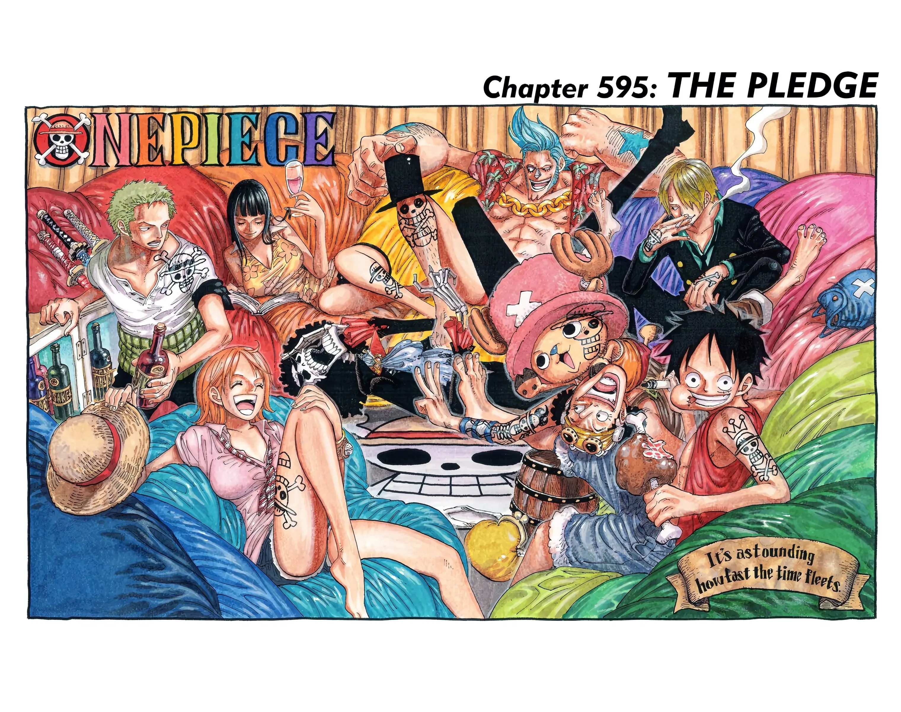 One Piece Colored, chapter 595, page 7