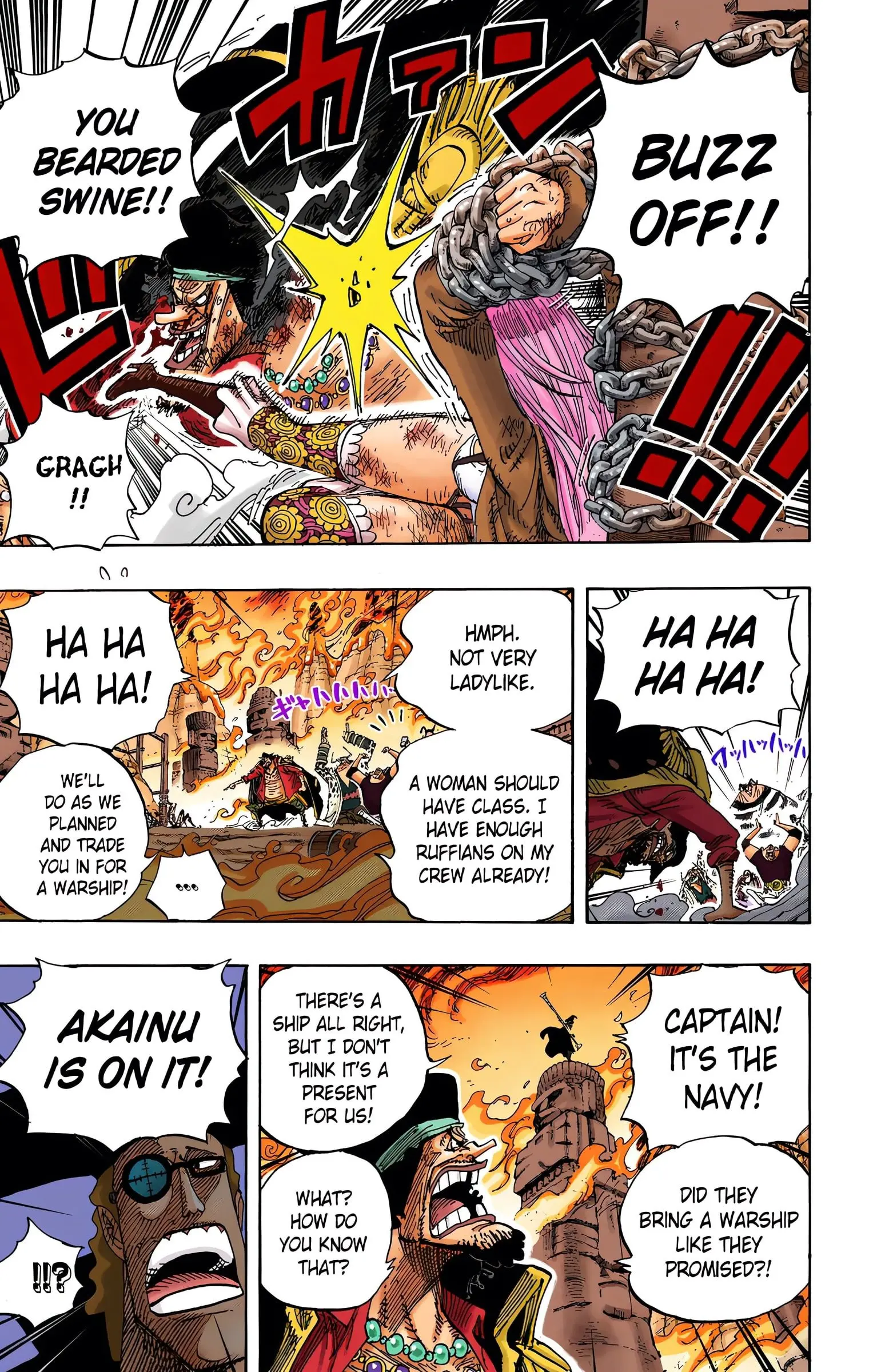 One Piece Colored, chapter 595, page 14
