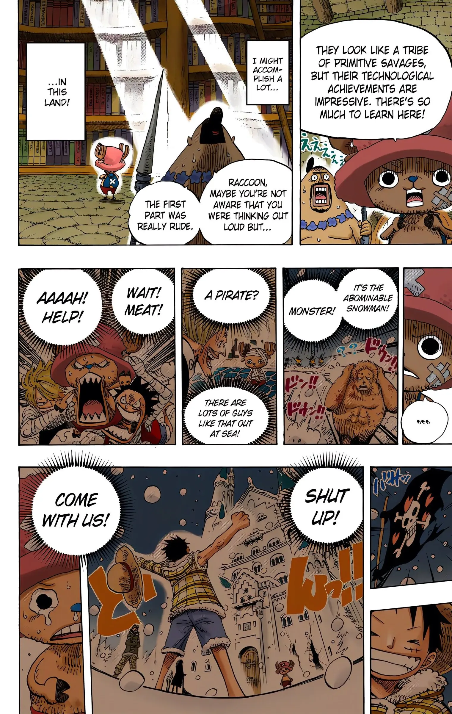 One Piece Colored, chapter 595, page 19
