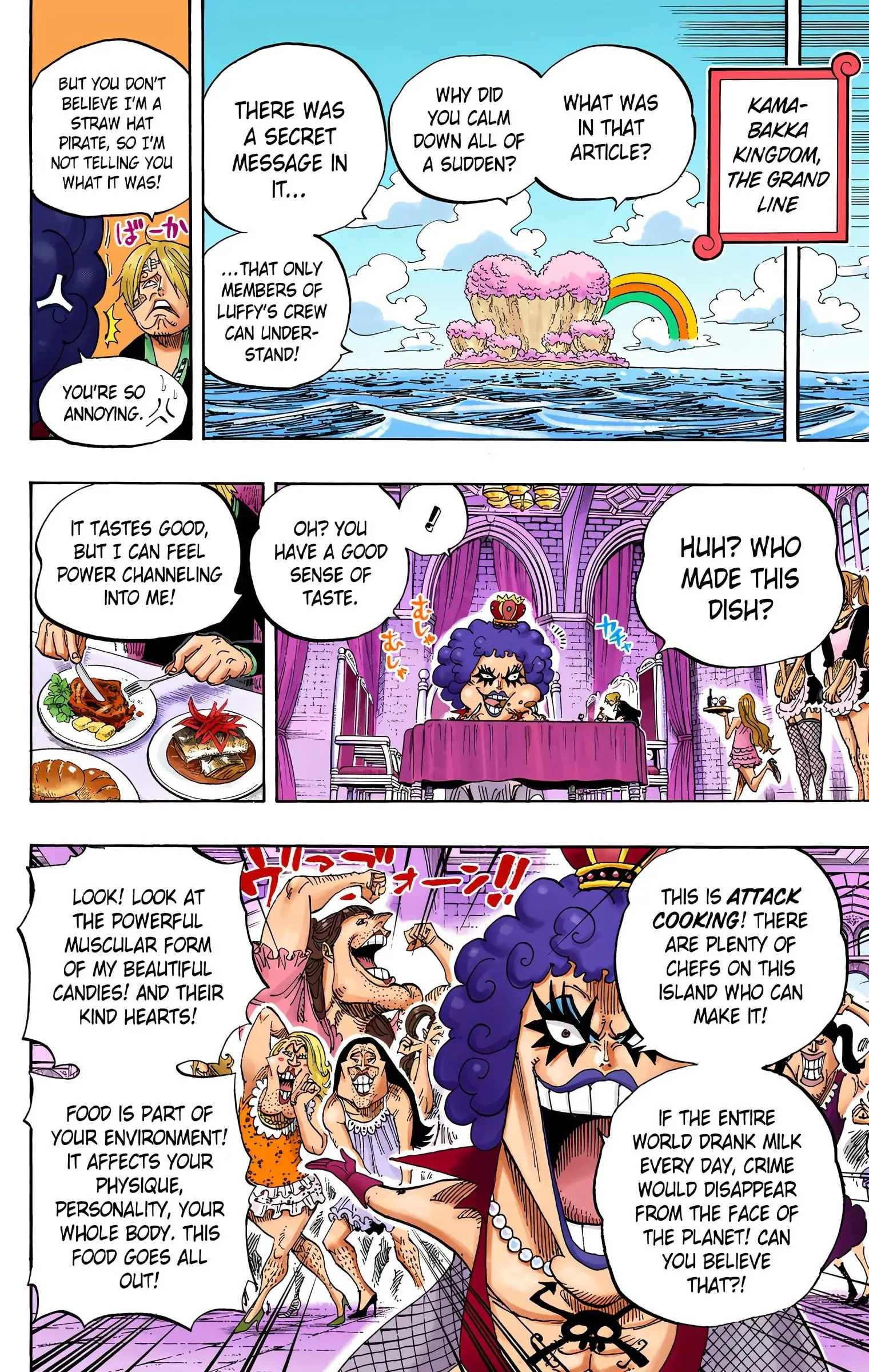 One Piece Colored, chapter 595, page 21