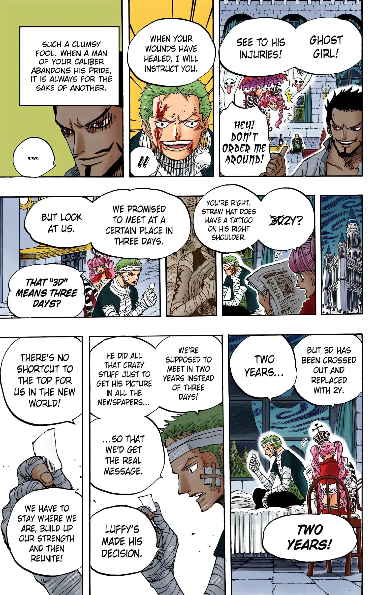 One Piece Colored, chapter 597, page 5