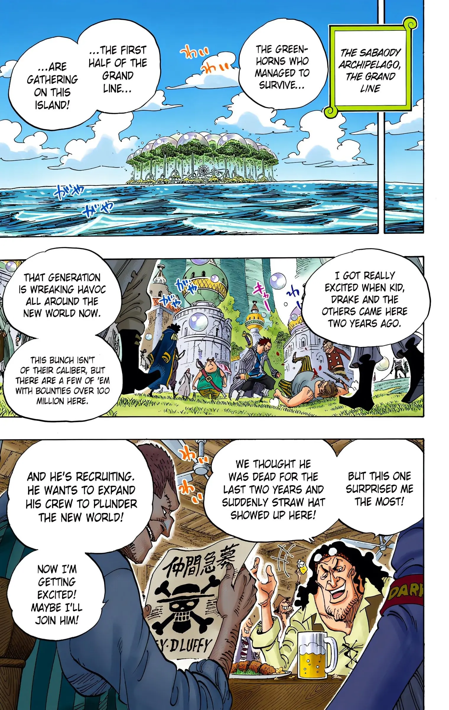 One Piece Colored, chapter 598, page 5