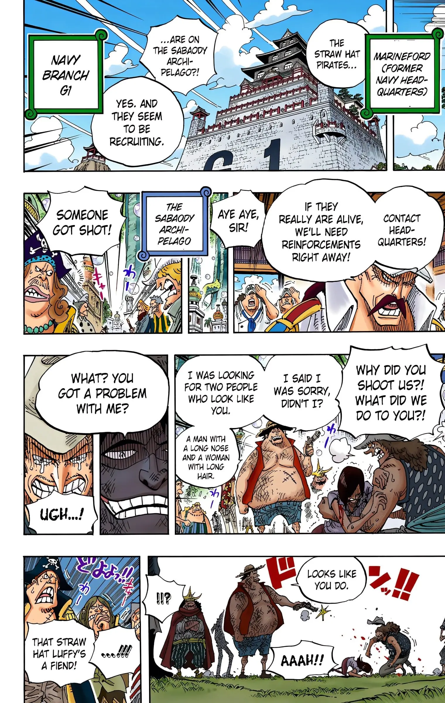 One Piece Colored, chapter 598, page 21