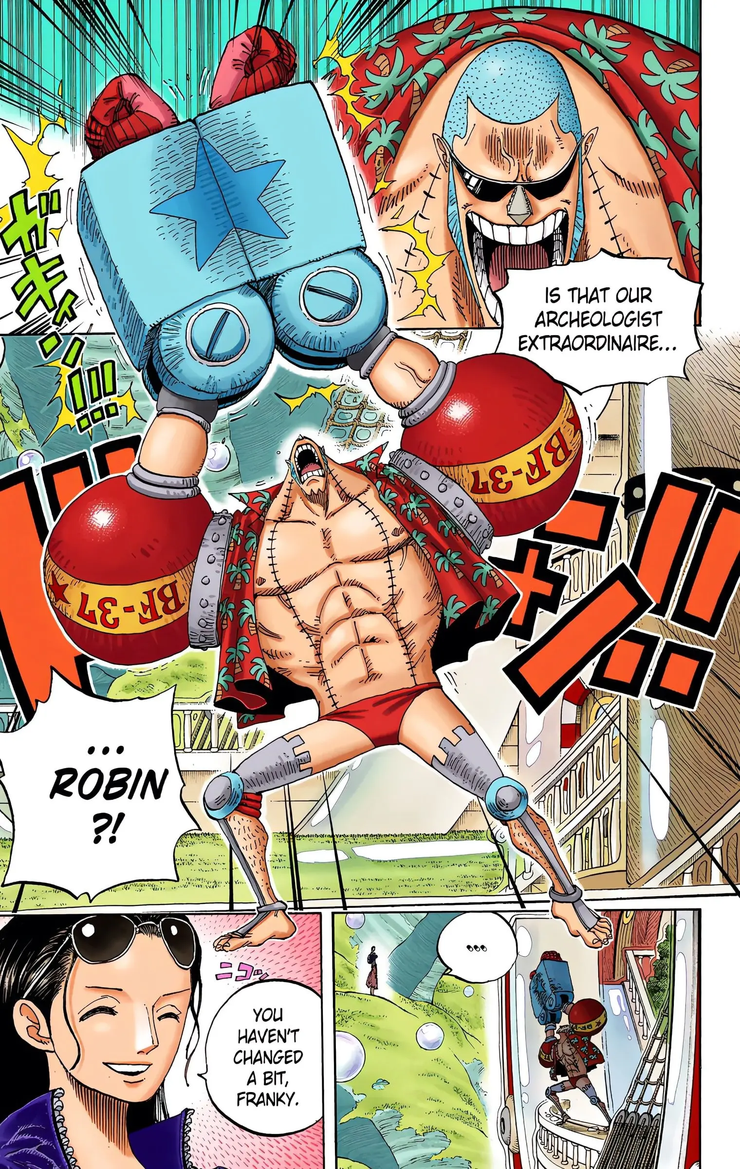 One Piece Colored, chapter 599, page 8