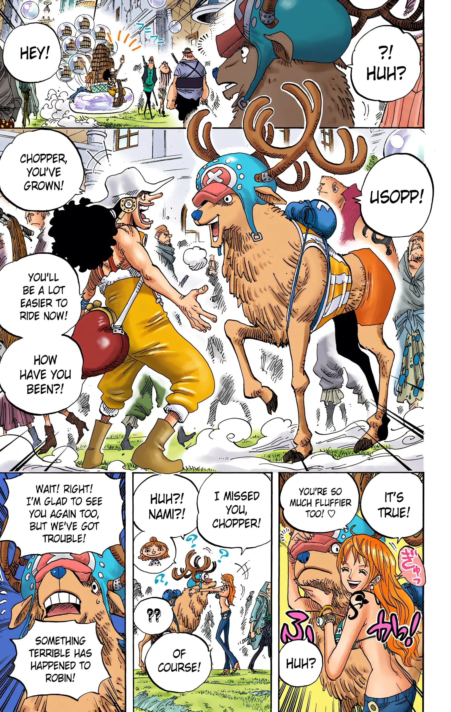 One Piece Colored, chapter 600, page 3
