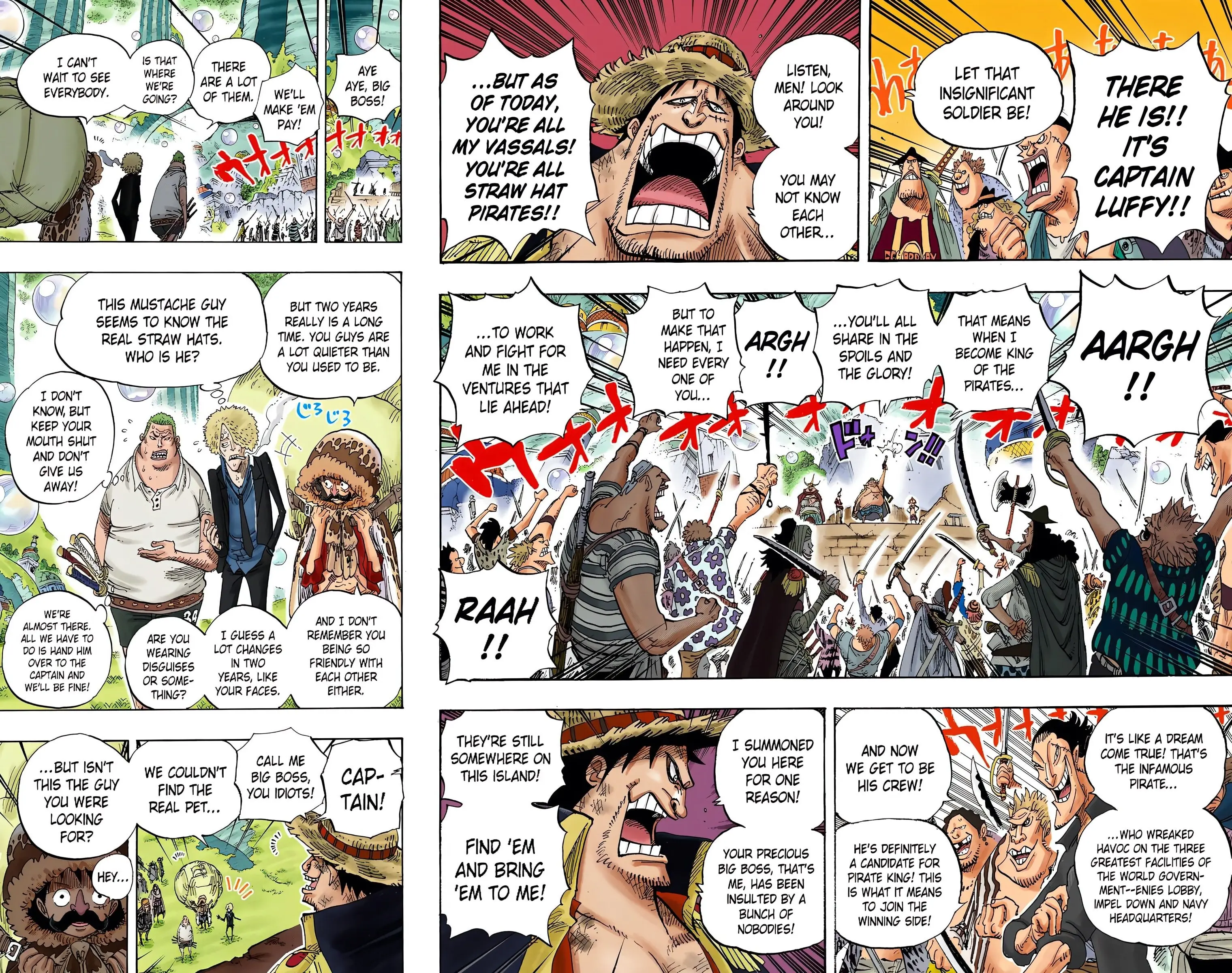 One Piece Colored, chapter 600, page 10