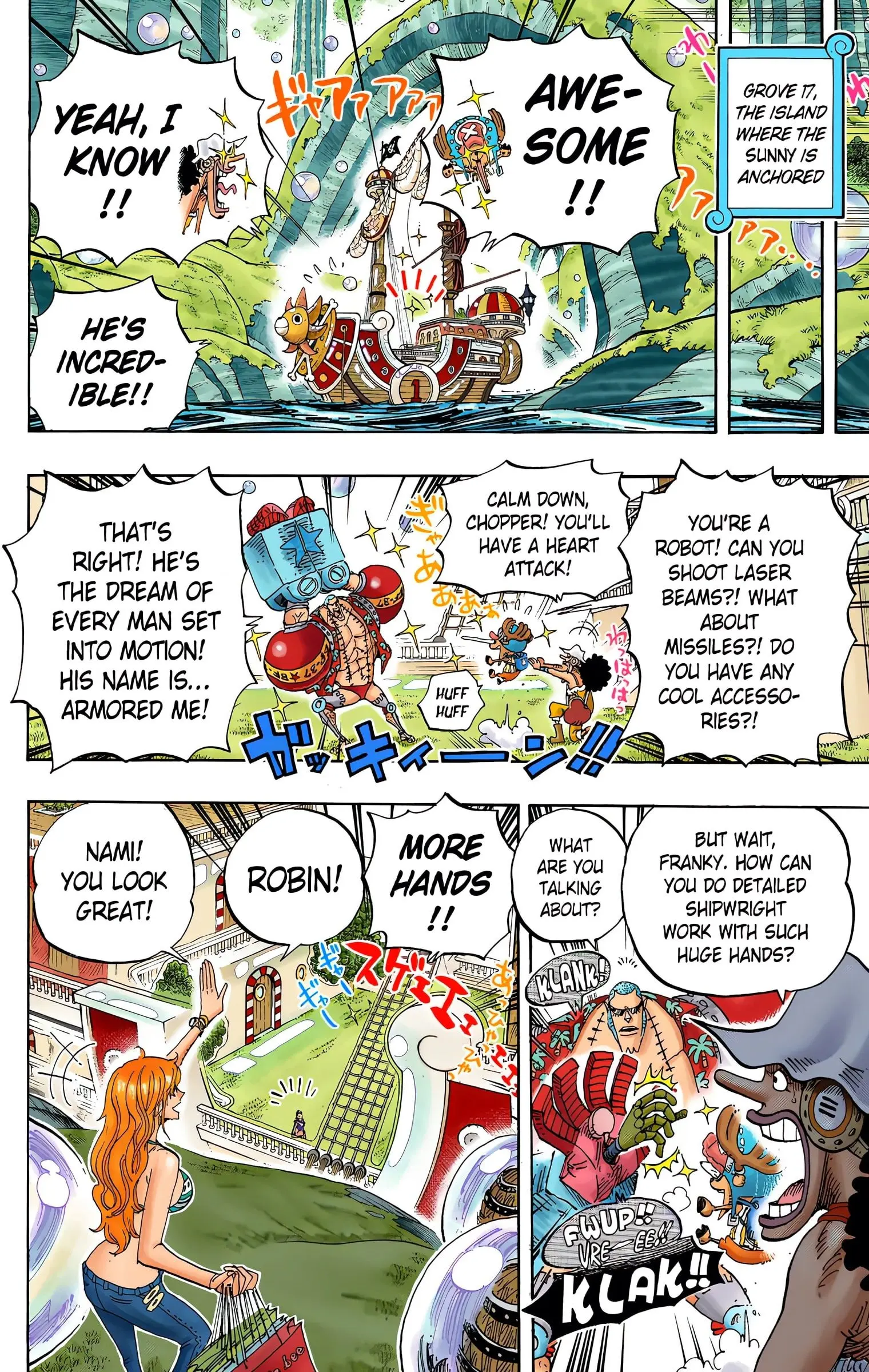 One Piece Colored, chapter 600, page 15