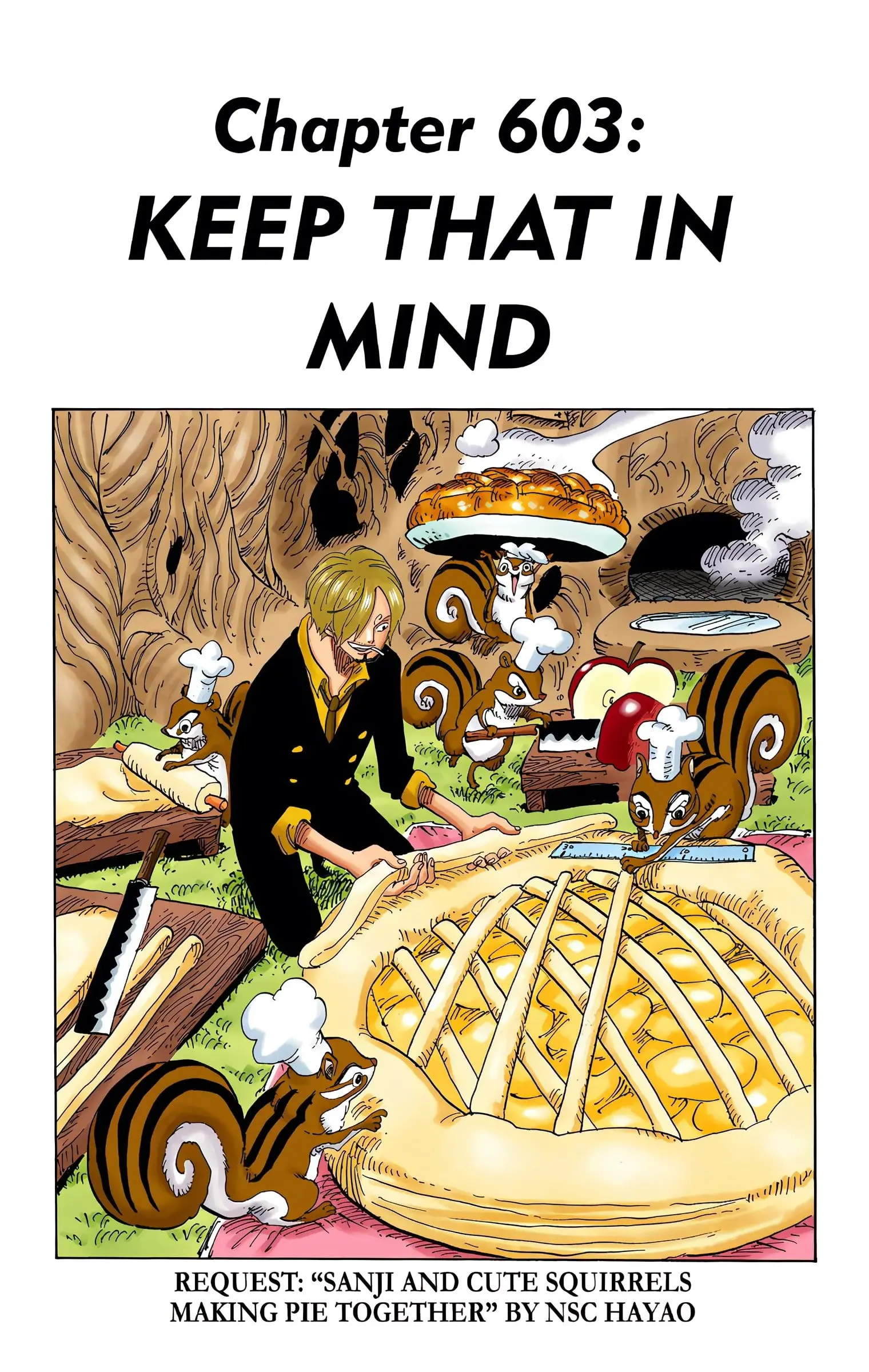 One Piece Colored, chapter 603, page 1