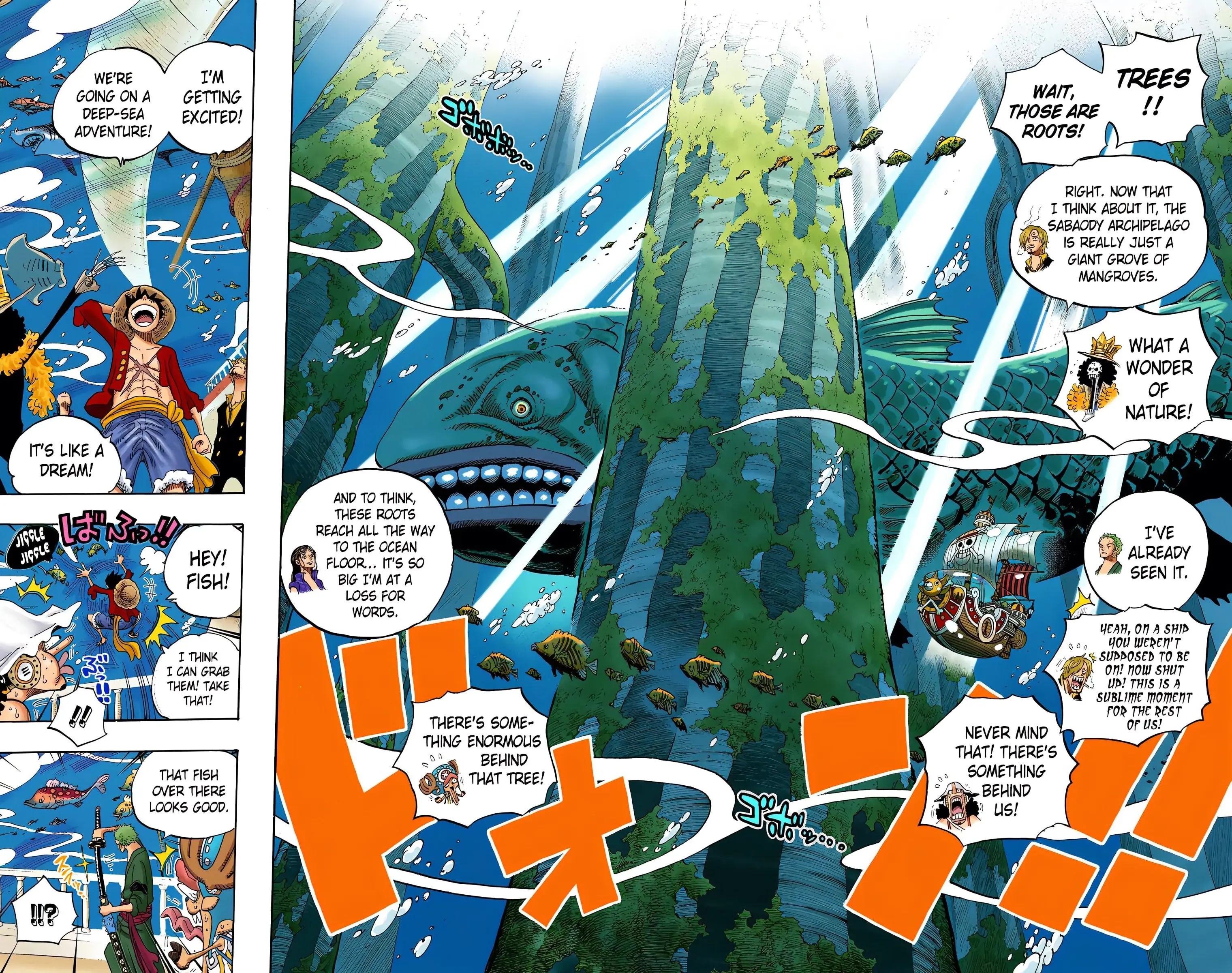 One Piece Colored, chapter 603, page 8