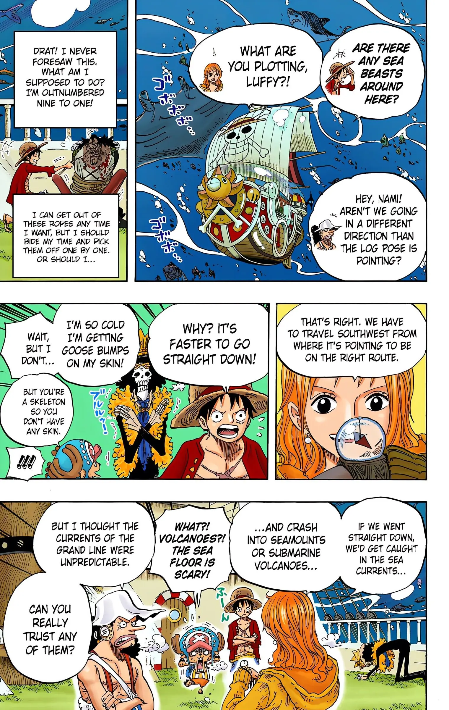 One Piece Colored, chapter 604, page 17