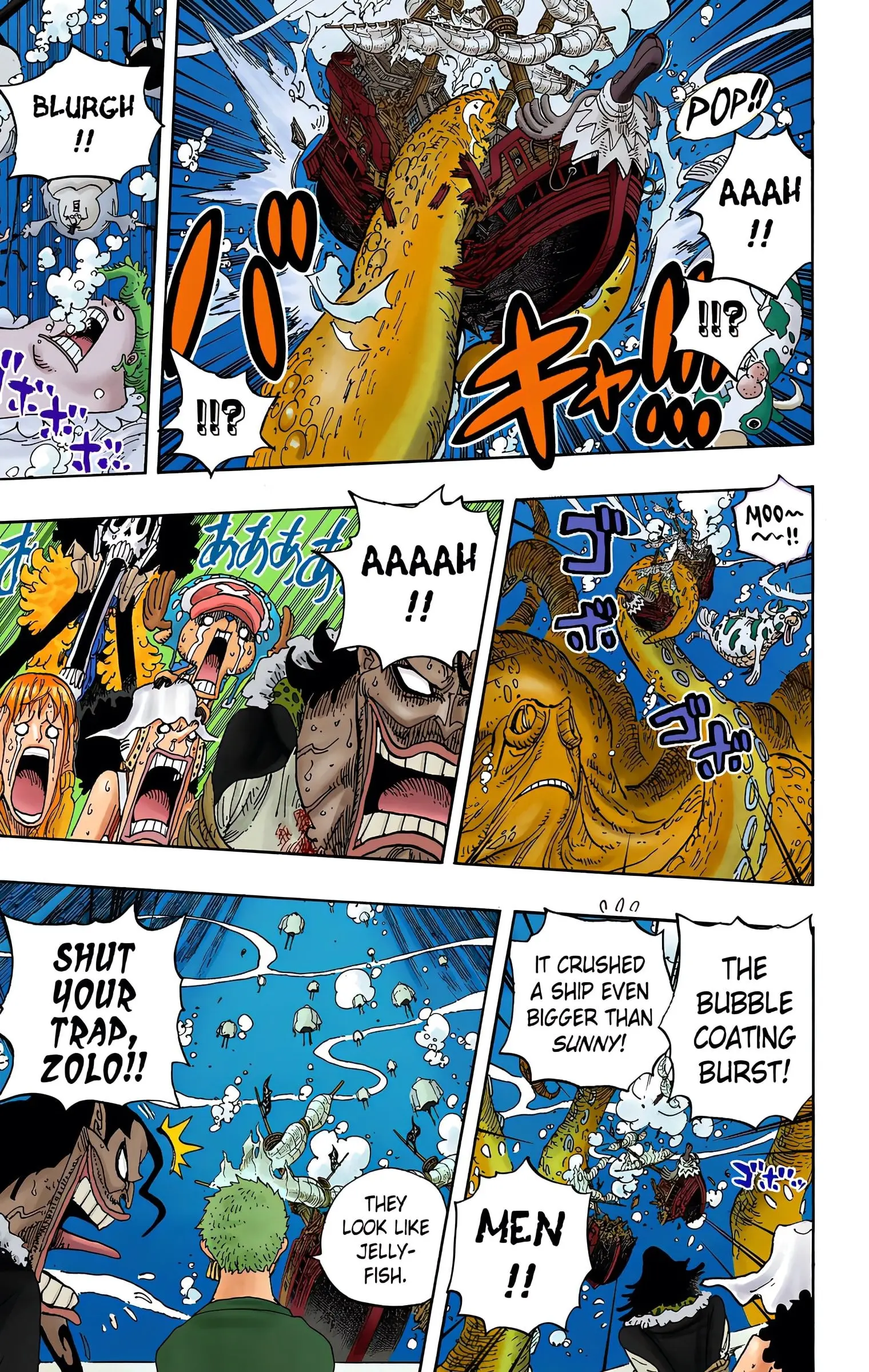One Piece Colored, chapter 605, page 5