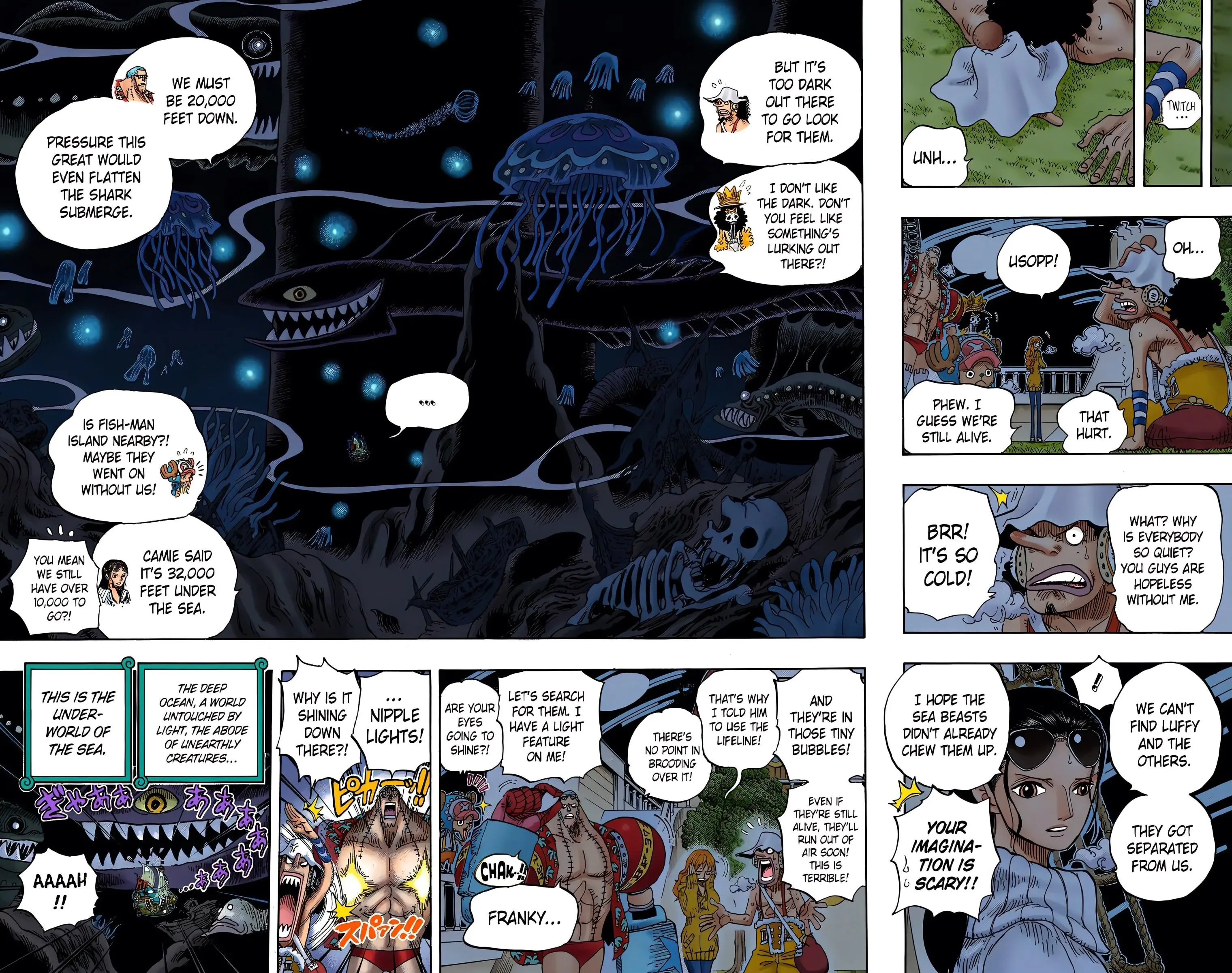 One Piece Colored, chapter 605, page 16