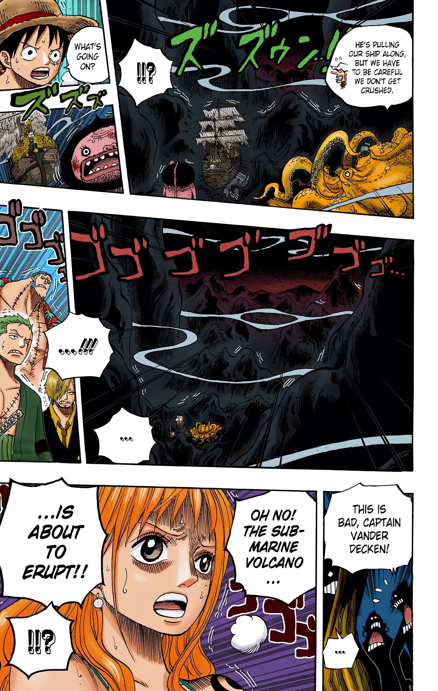 One Piece Colored, chapter 606, page 14