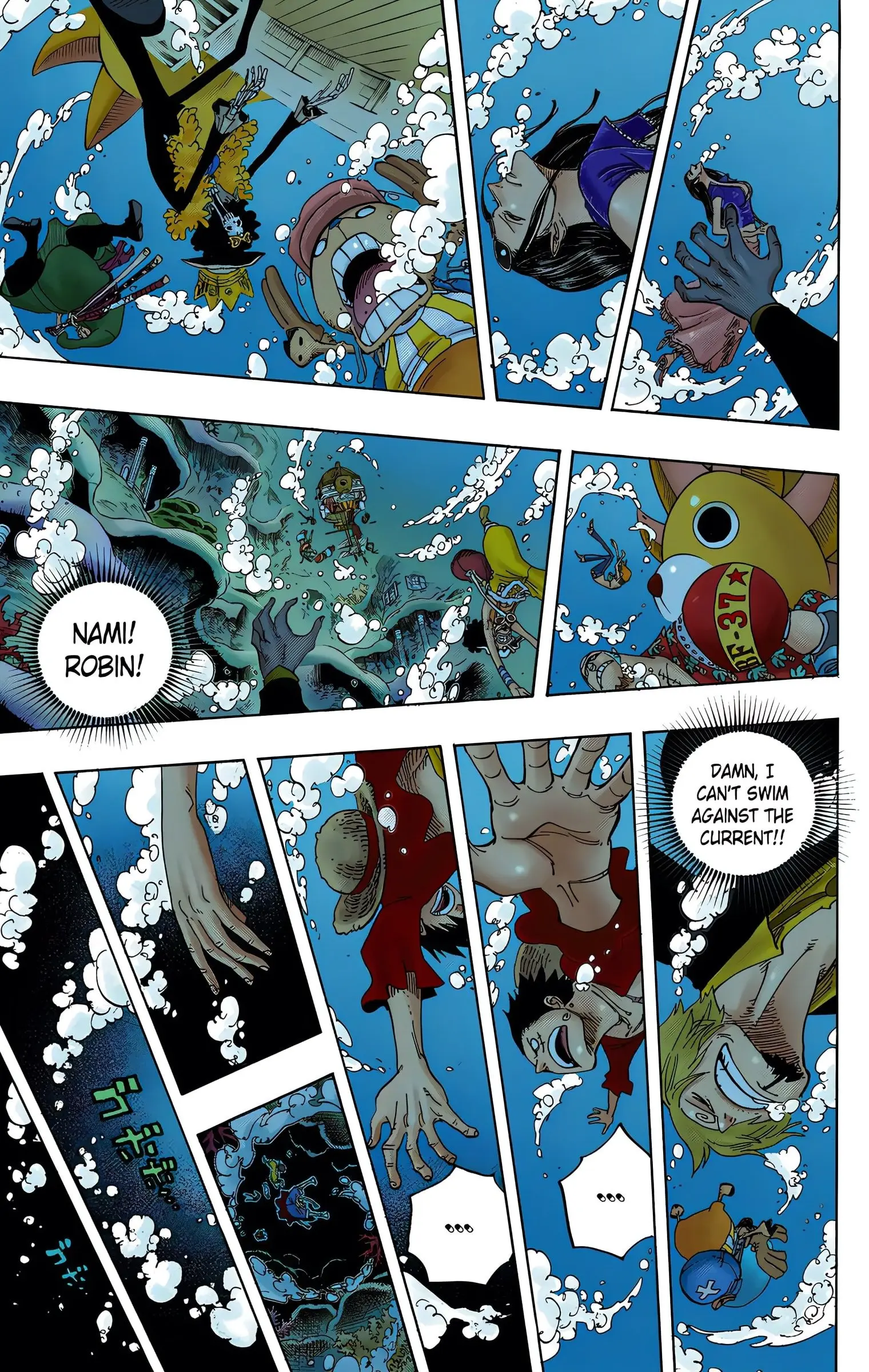 One Piece Colored, chapter 608, page 7