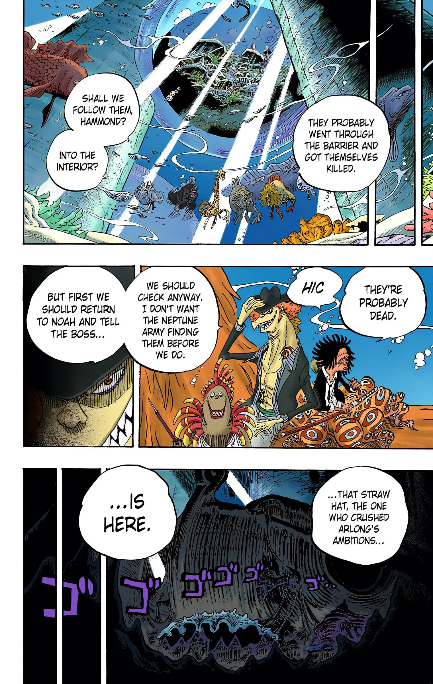 One Piece Colored, chapter 608, page 8