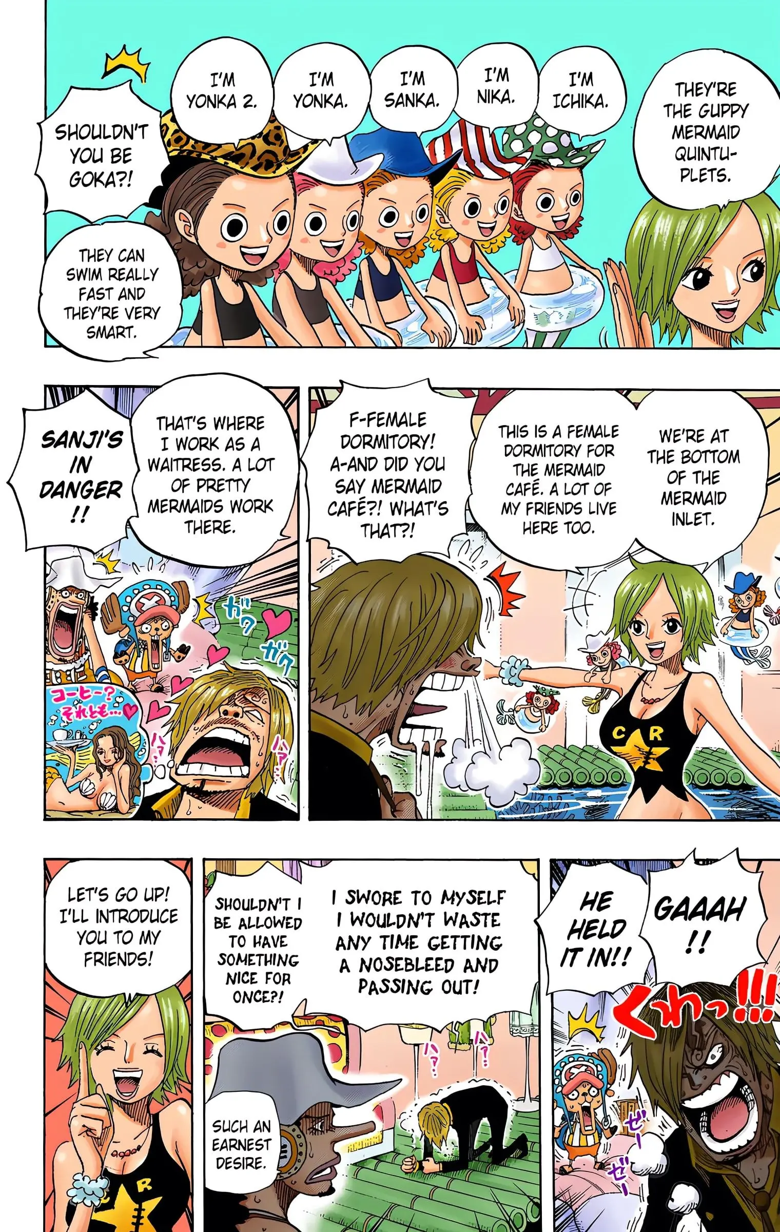 One Piece Colored, chapter 608, page 12