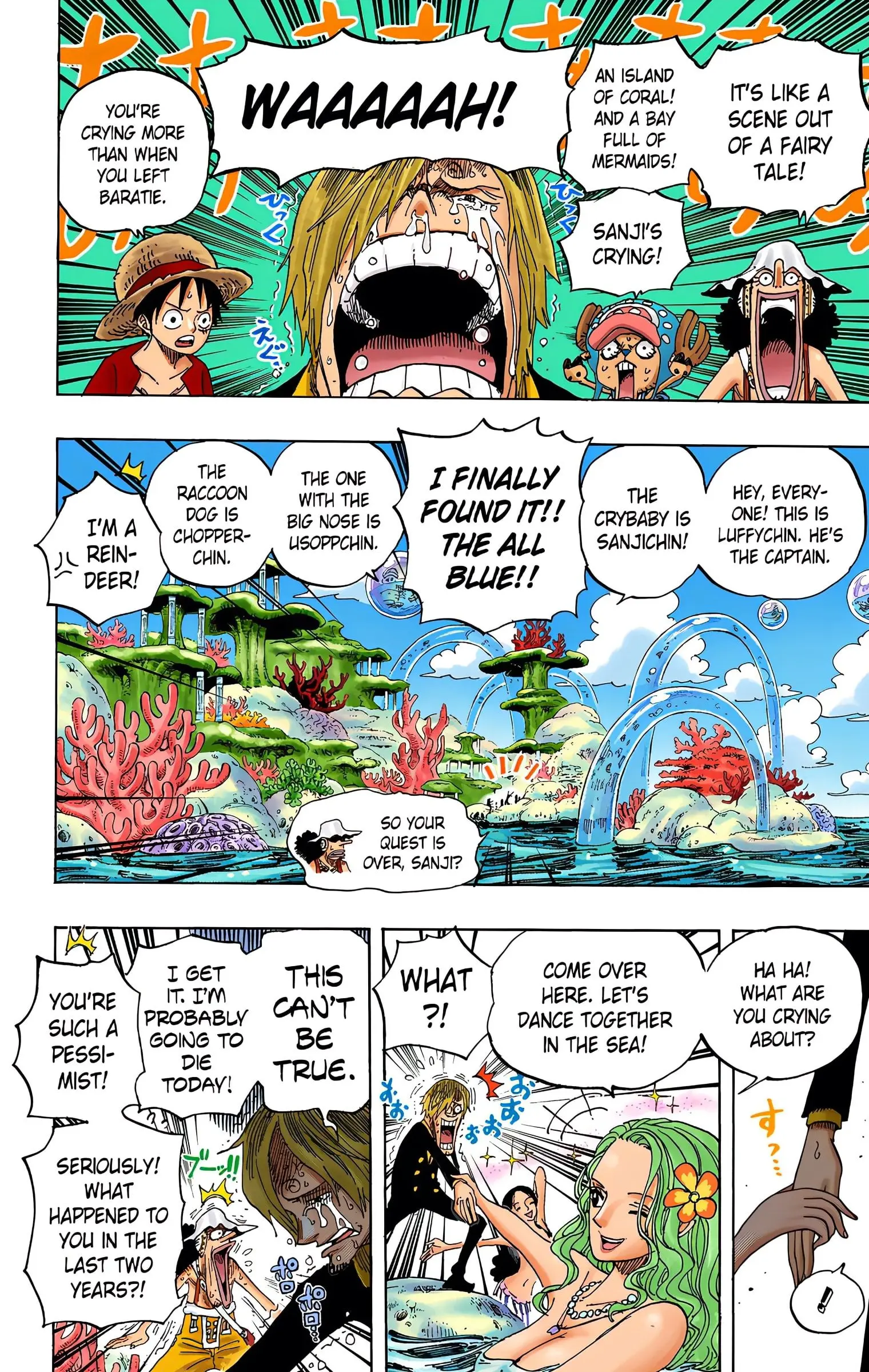 One Piece Colored, chapter 608, page 15