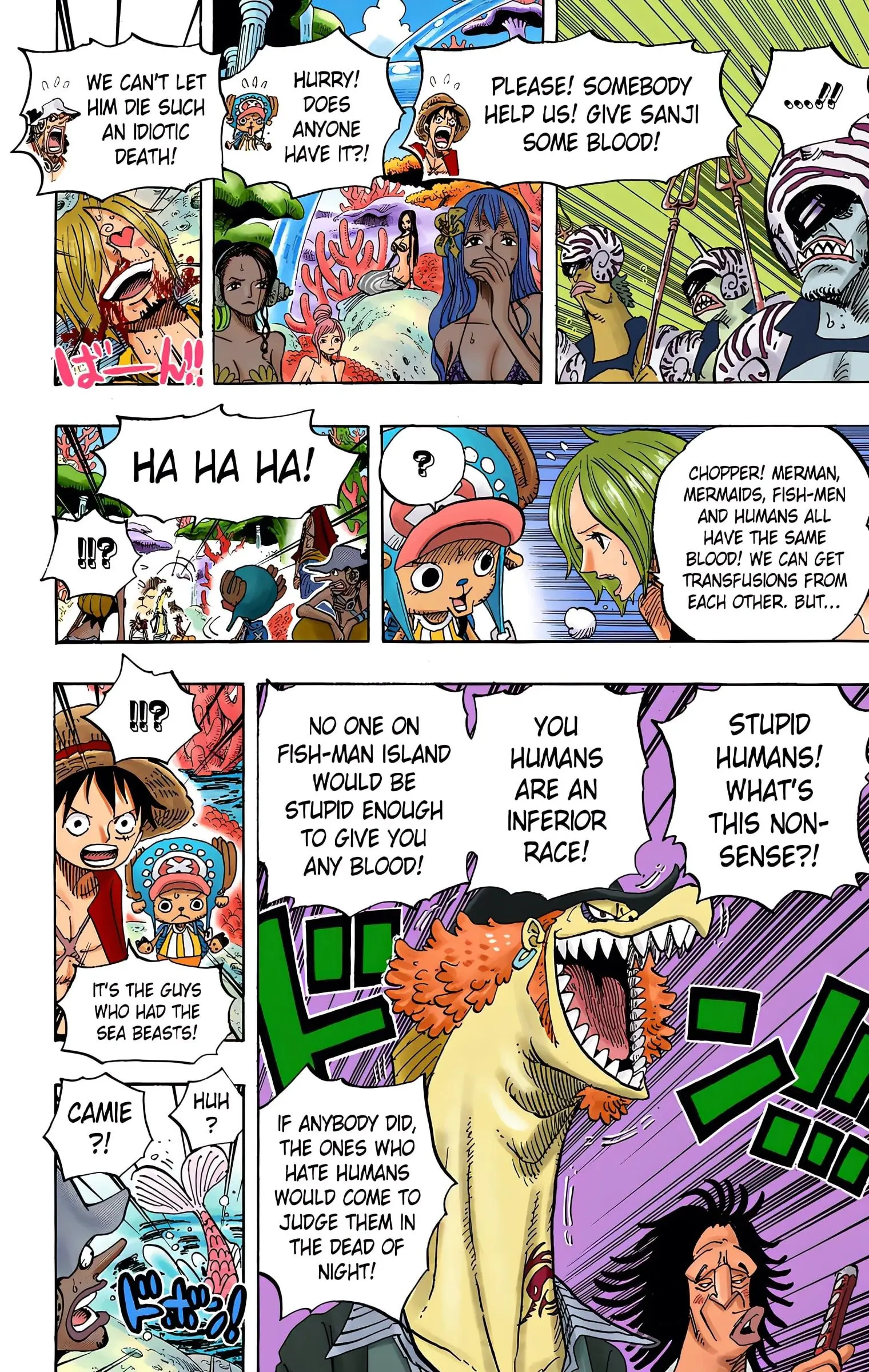 One Piece Colored, chapter 609, page 9