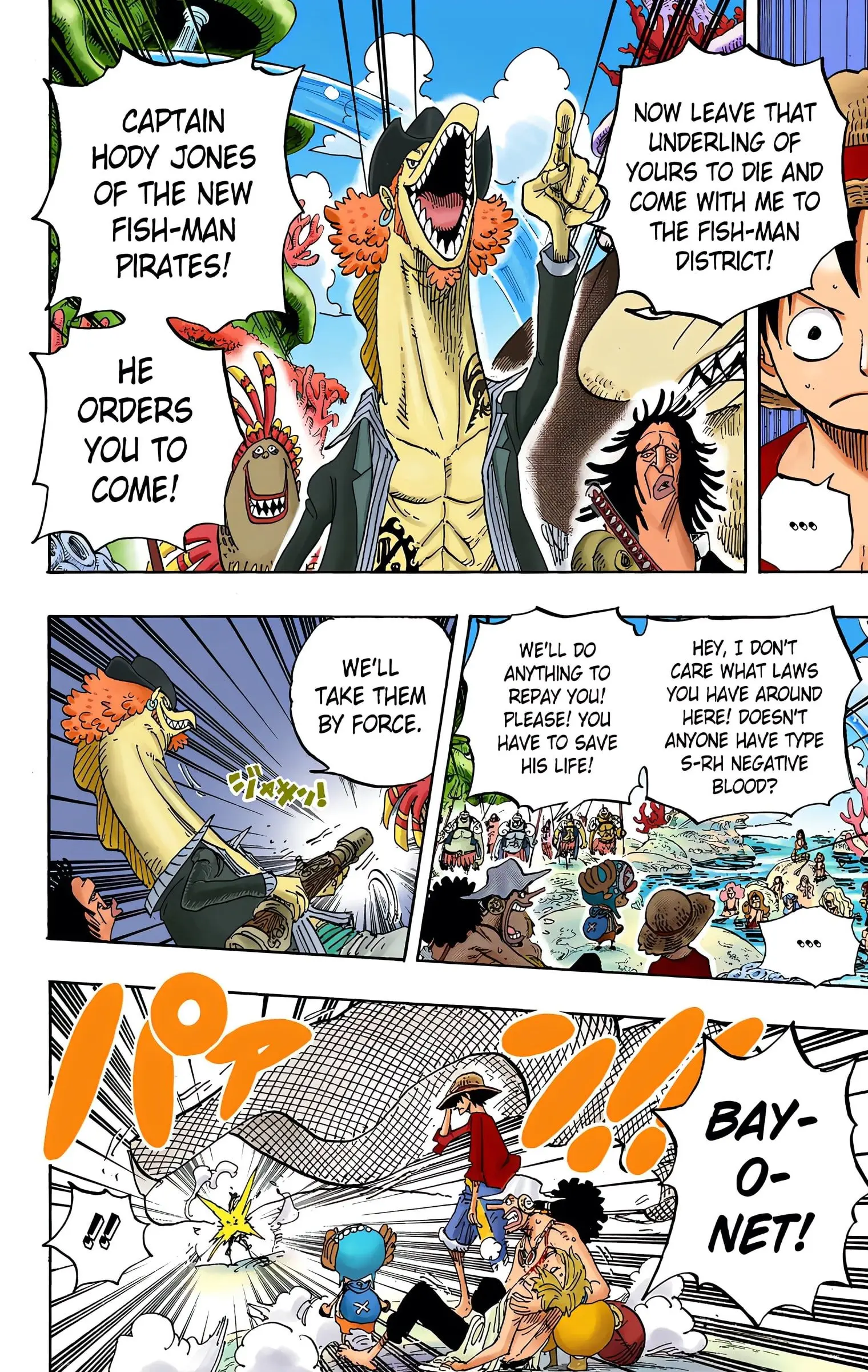 One Piece Colored, chapter 609, page 11