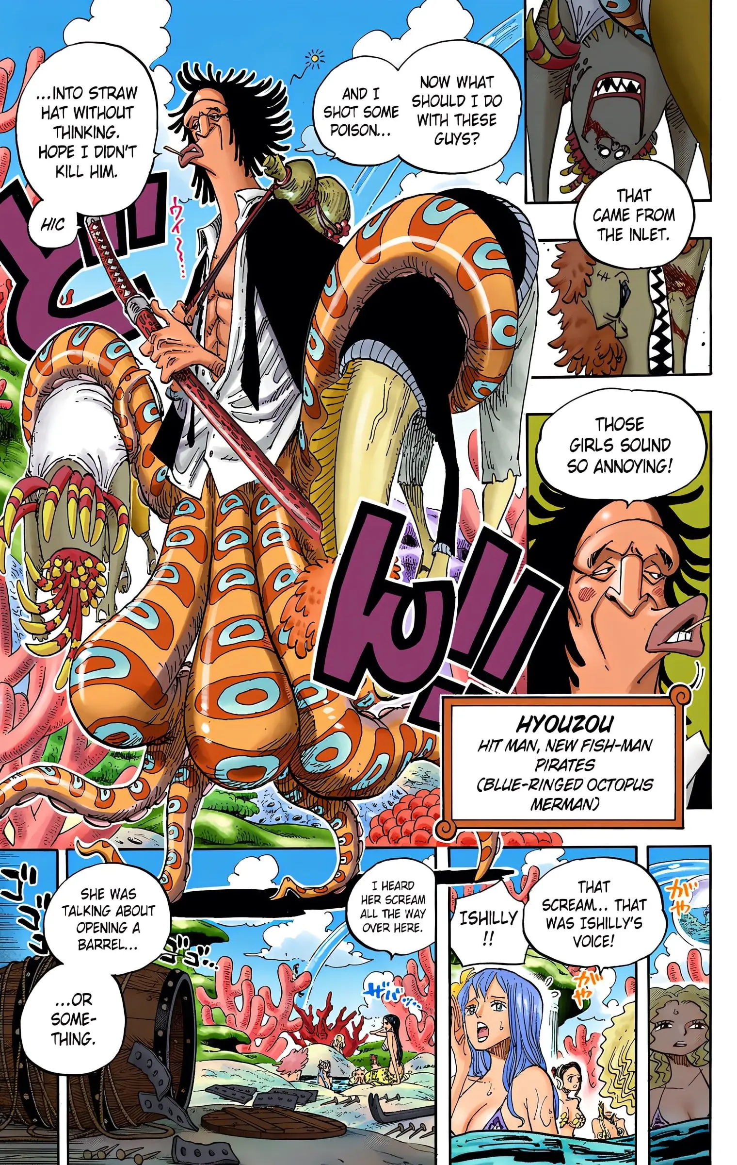 One Piece Colored, chapter 610, page 5