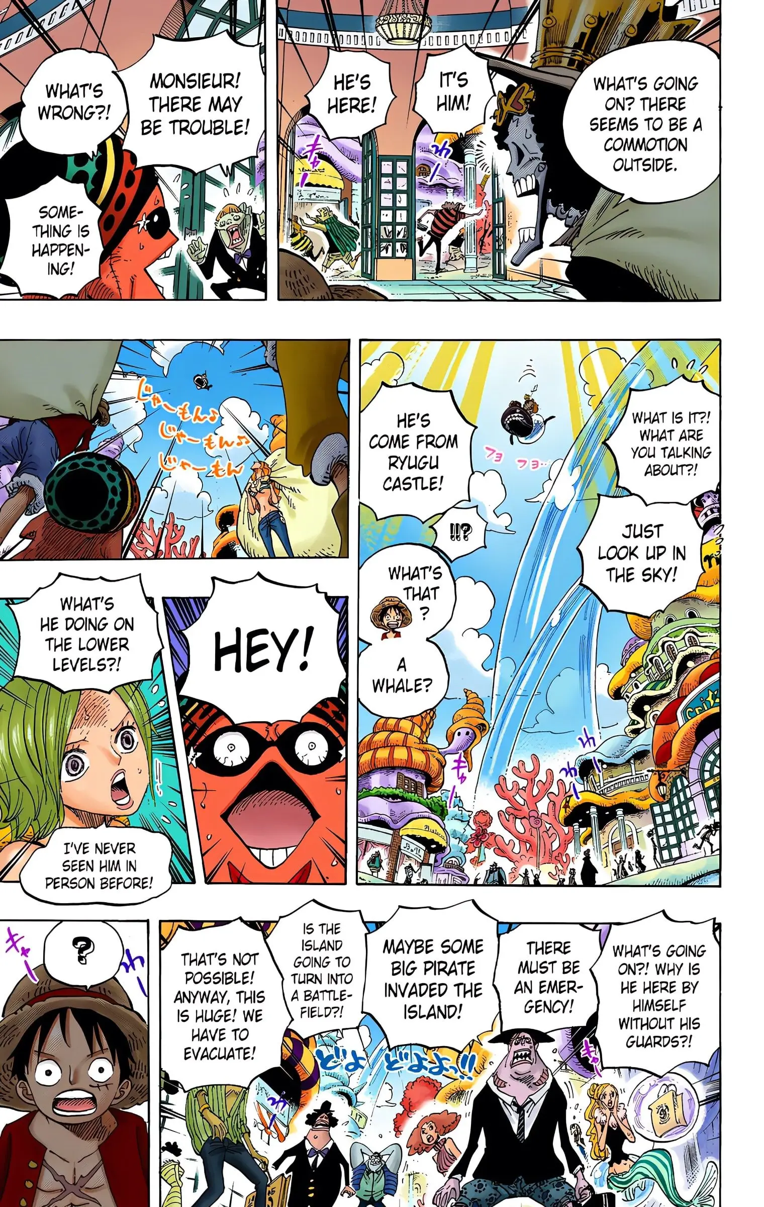 One Piece Colored, chapter 611, page 8