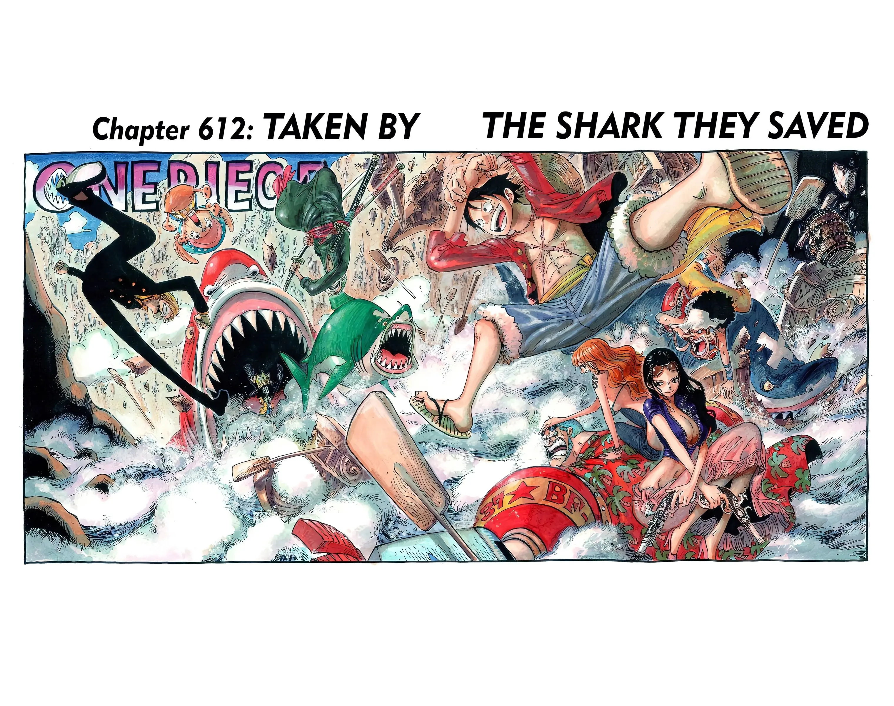One Piece Colored, chapter 612, page 1