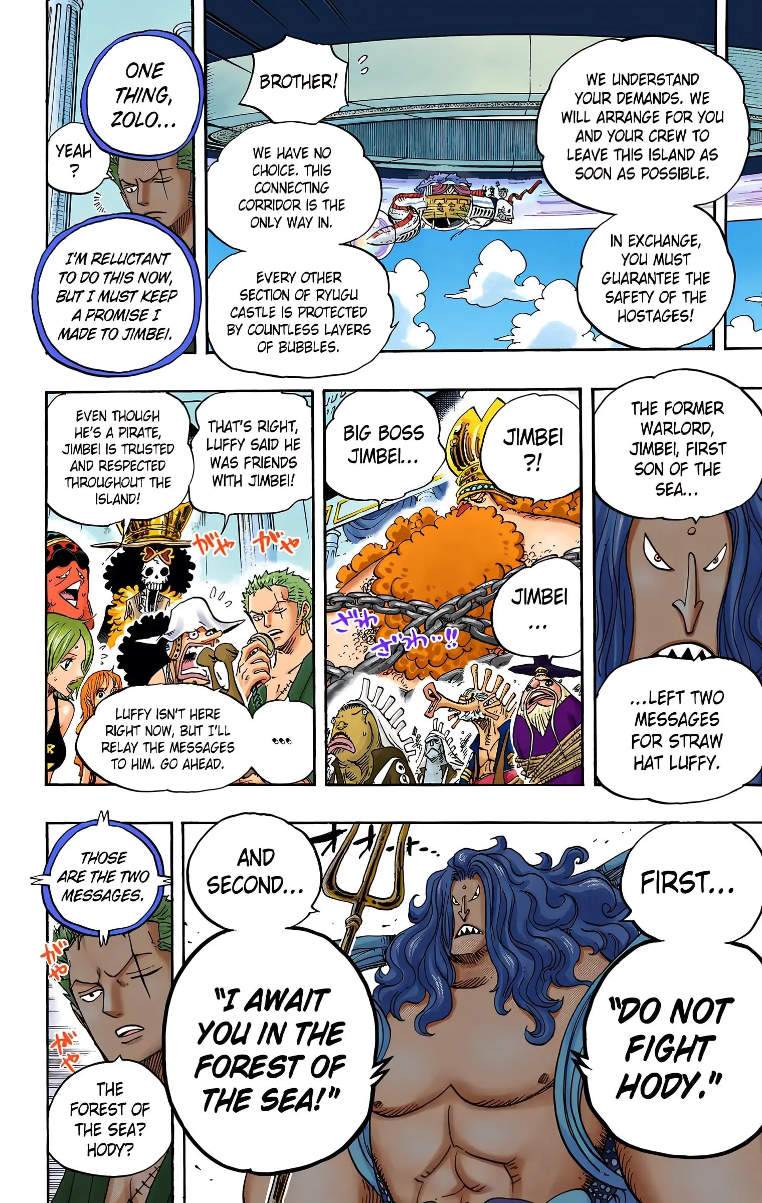 One Piece Colored, chapter 614, page 7